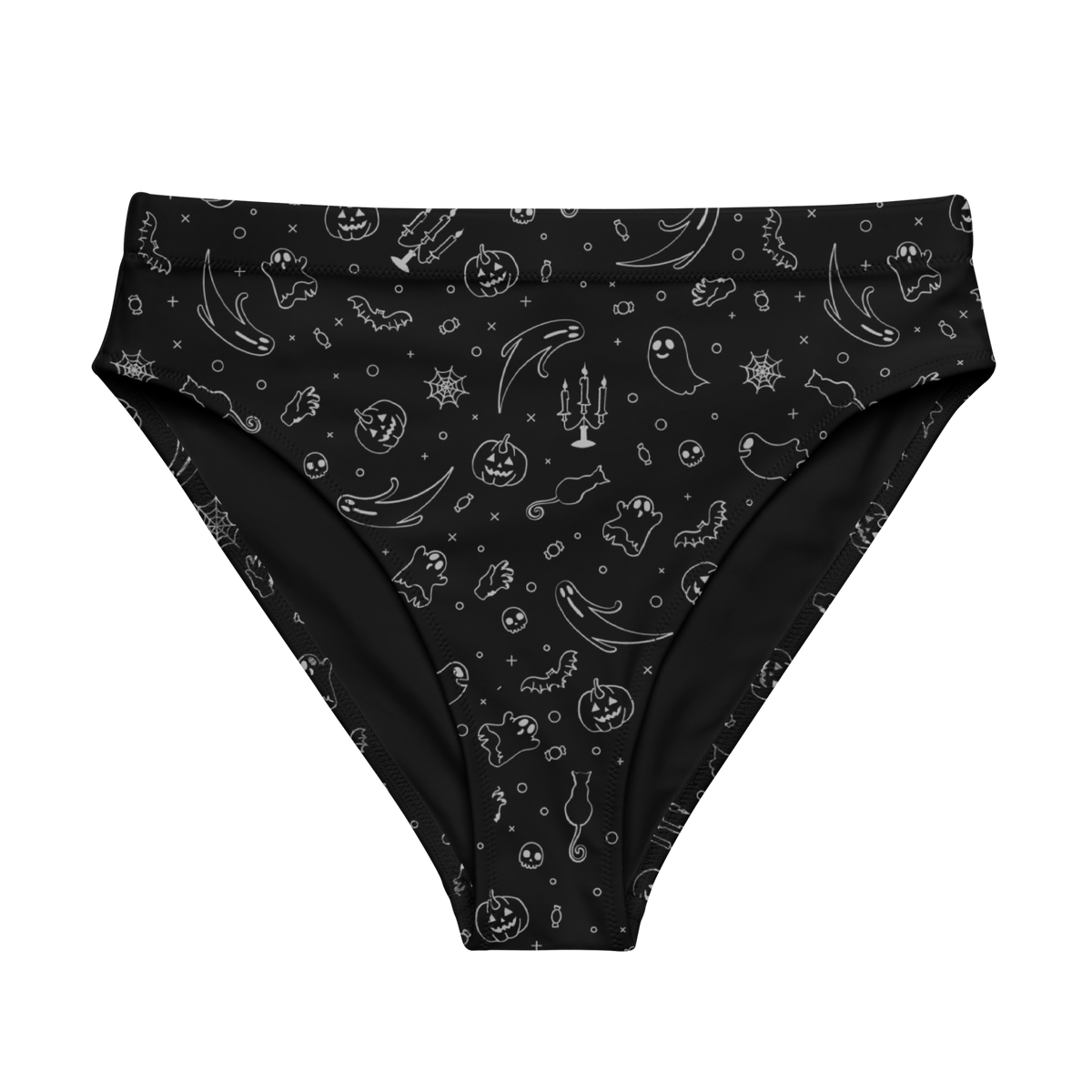 Halloween Hottie Sport High - Waisted Bikini Bottom - Goth Cloth Co.7929112_12042