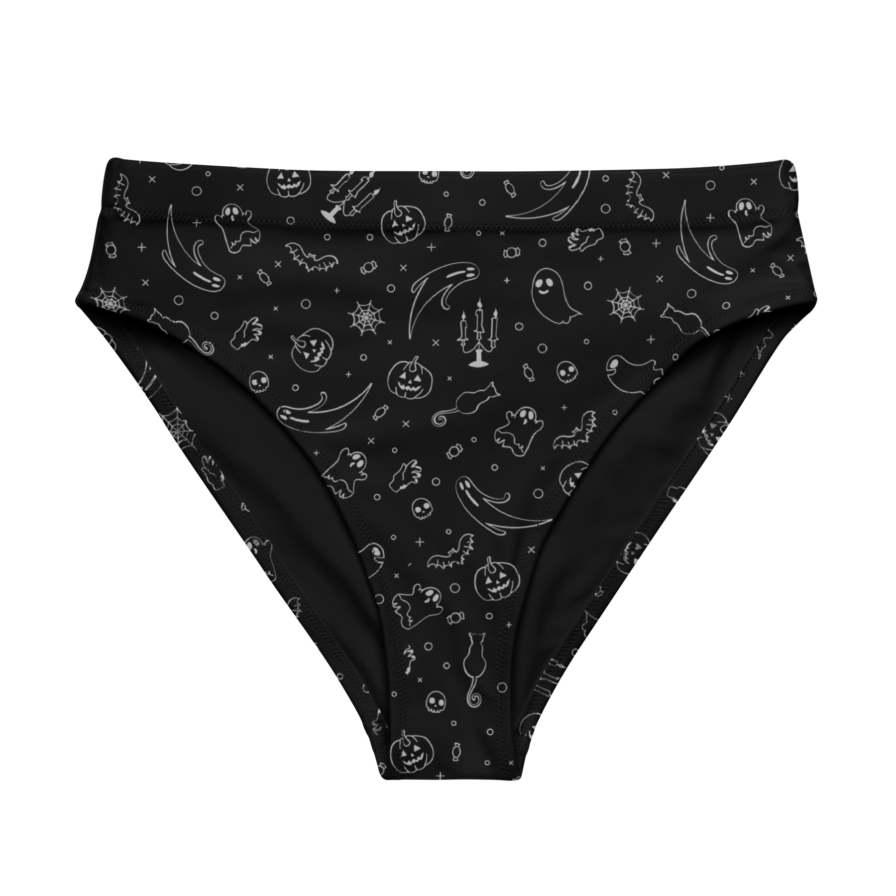 Halloween Hottie Sport High - Waisted Bikini Bottom - Goth Cloth Co.7929112_12042