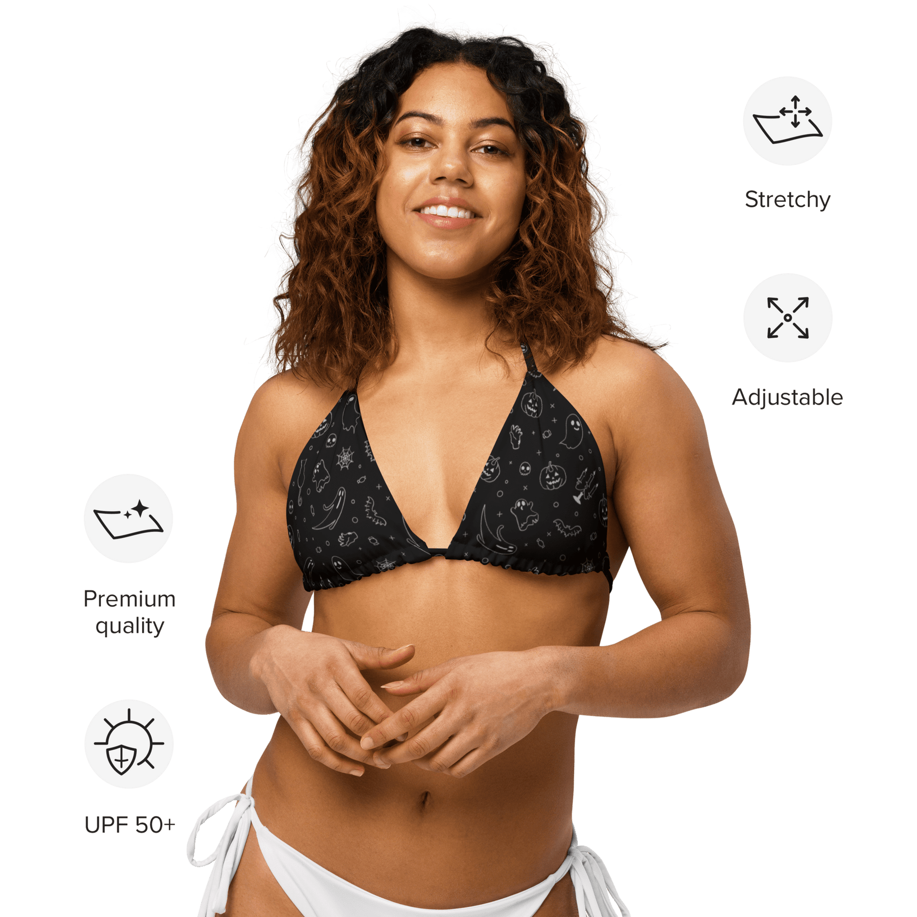 Halloween Hottie String Bikini Top - Goth Cloth Co.5941822_16564