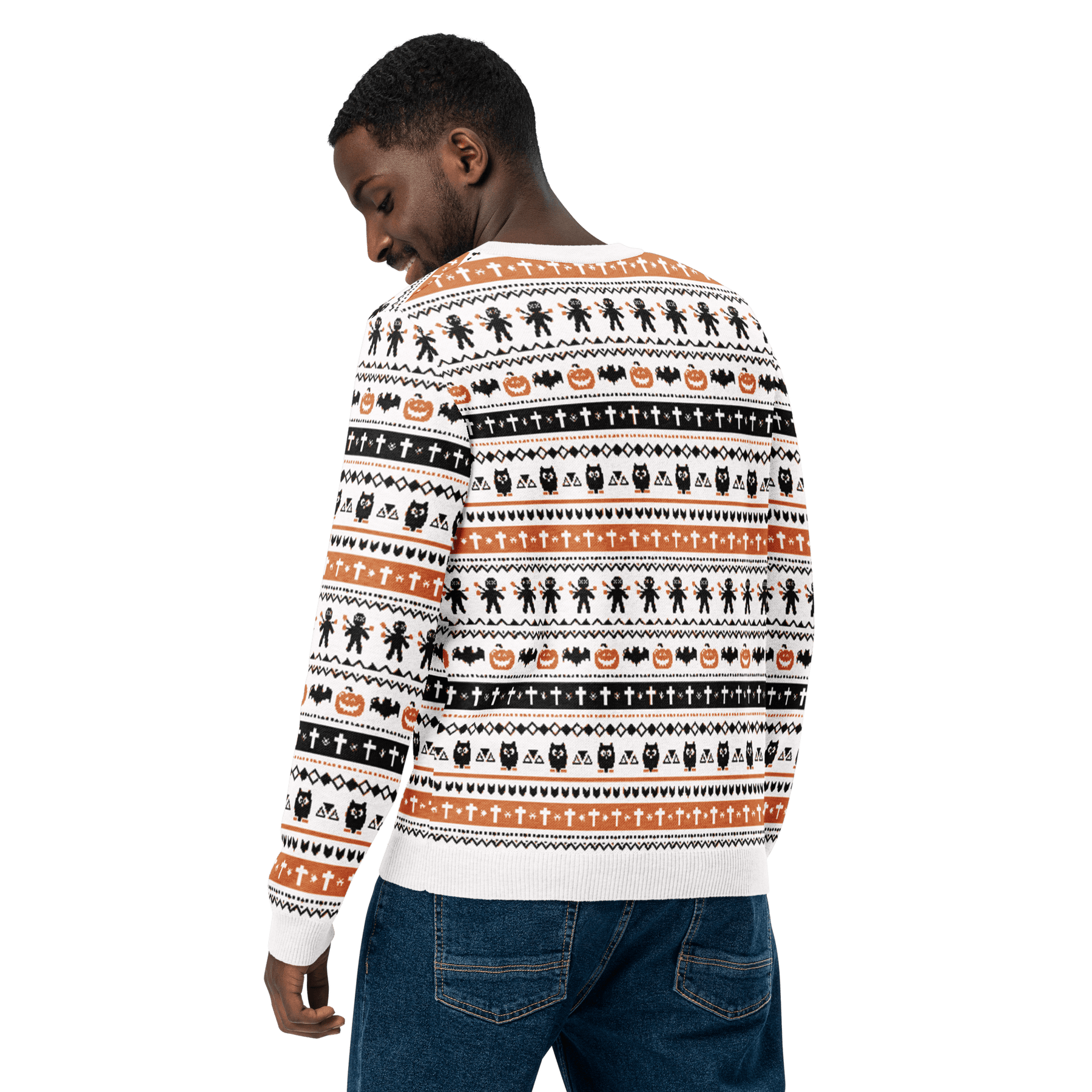 Happy Halloween Knit Crewneck Sweater - Goth Cloth Co.4892715_19637