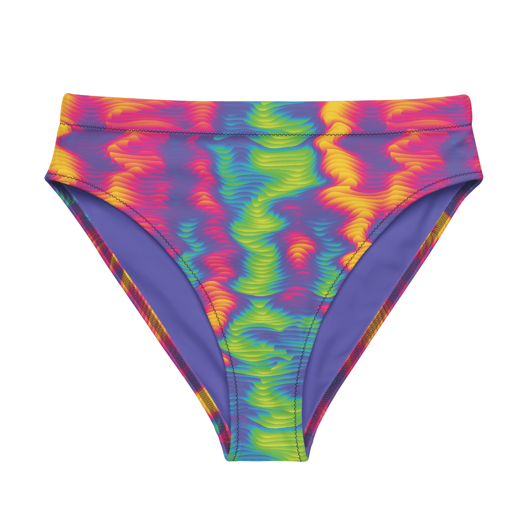 Hazy Daze High - Waisted Bikini Bottoms - Goth Cloth Co.3829115_12042