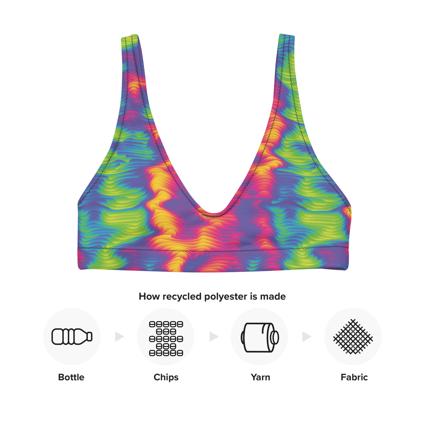 Hazy Daze Sport Bikini Top - Goth Cloth Co.8762152_12035