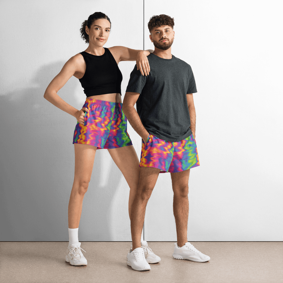 Hazy Daze Unisex Swim Trunks - Goth Cloth Co.1785341_9804