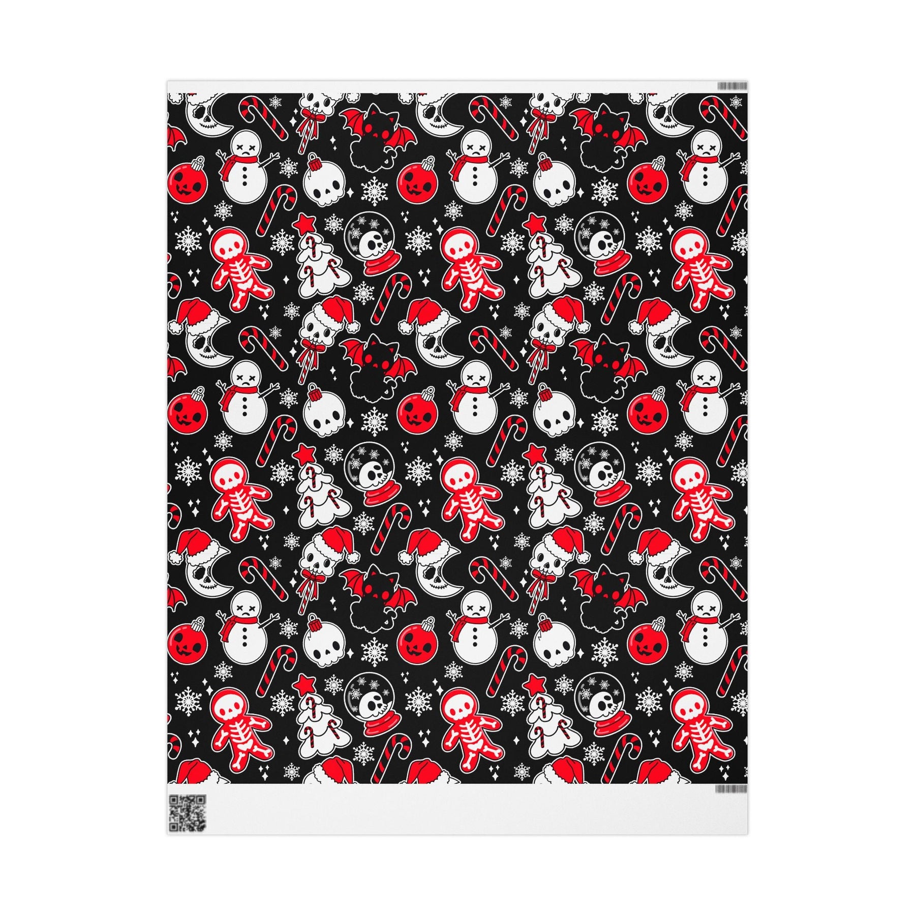 Helliday Cheer Gift Wrap - Goth Cloth Co.Home Decor10820220602867132896