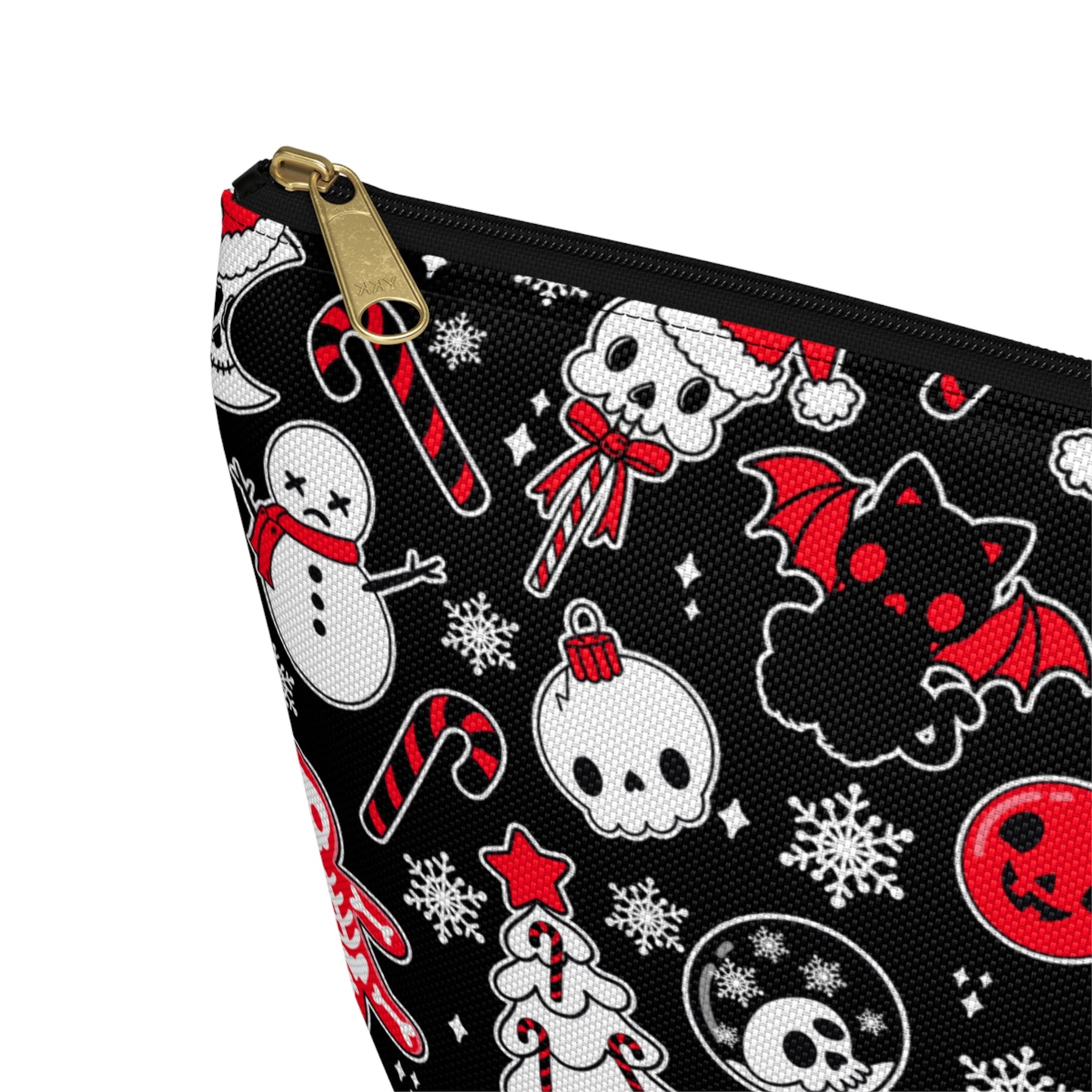 Helliday Cheer Makeup Bag - Goth Cloth Co.Bags25468990207770697433
