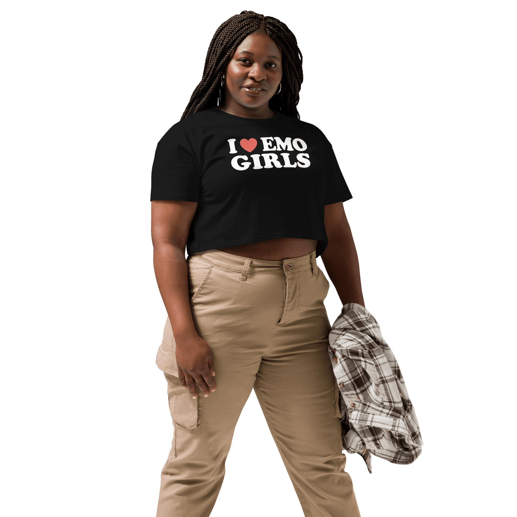 I Heart Emo Girls Crop Top - Goth Cloth Co.3280586_16094
