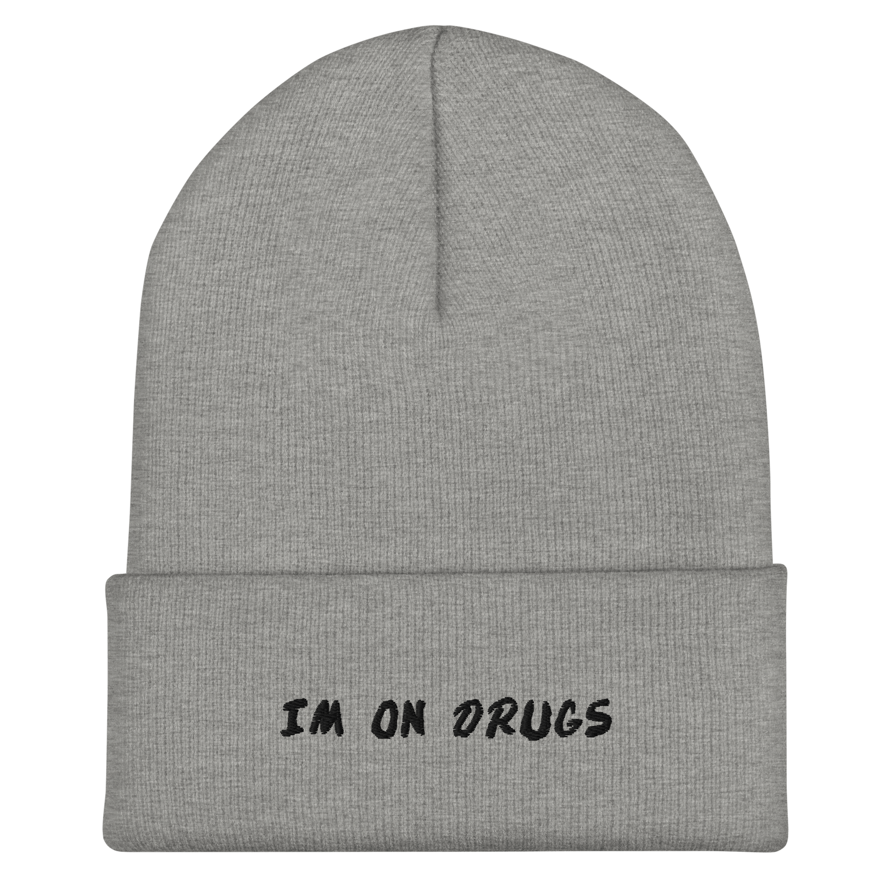 I'm On Drugs Dare Knit Beanie - Goth Cloth Co.1191560_8937