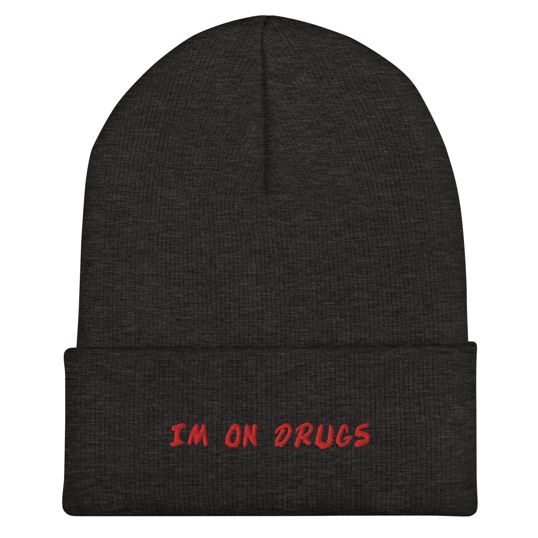 I'm On Drugs Dare Knit Beanie - Goth Cloth Co.4653396_12881