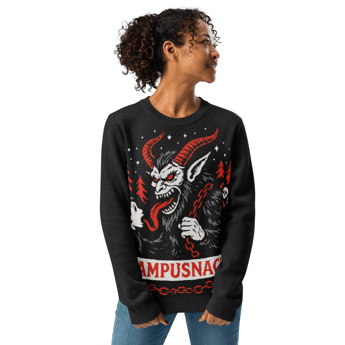 Krampusnacht Knit Crewneck Sweater - Goth Cloth Co.6932365_19640
