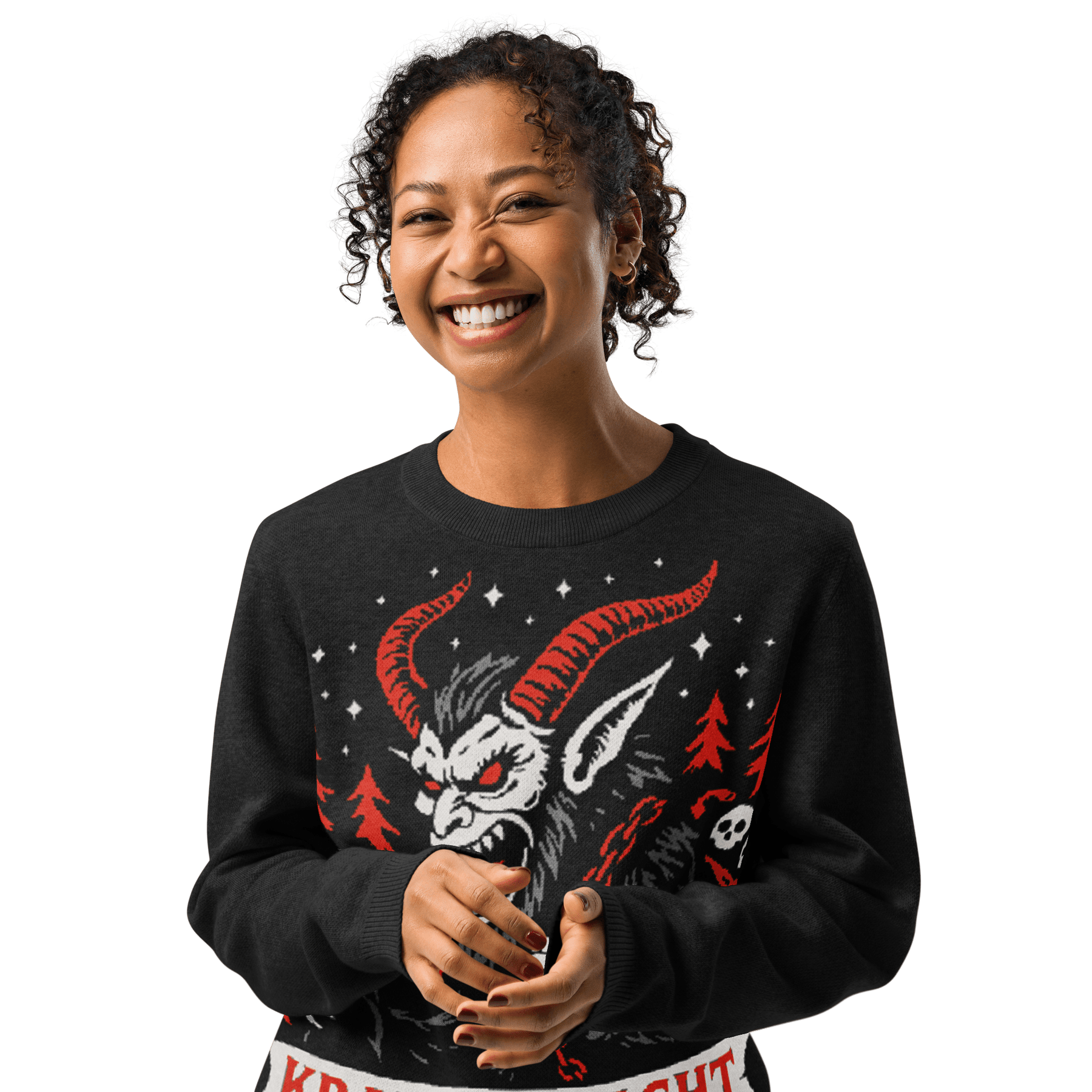 Krampusnacht Knit Crewneck Sweater - Goth Cloth Co.6932365_19640