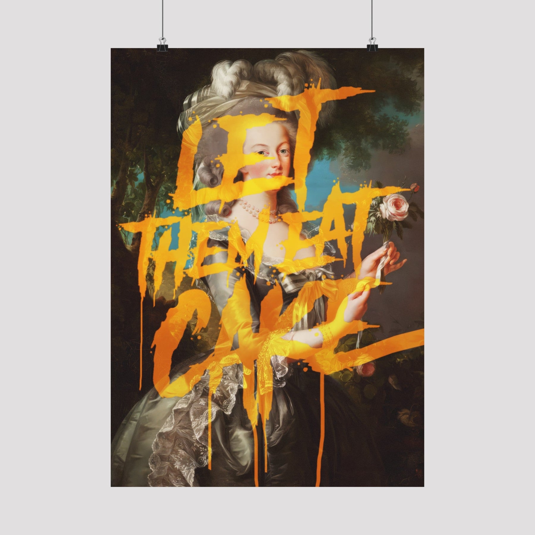 Let Them Eat Cake Graffitti Poster - Goth Cloth Co.Poster32250035831417998279