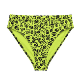 Lime Bones Sport High - Waisted Bikini Bottom - Goth Cloth Co.6533557_12042