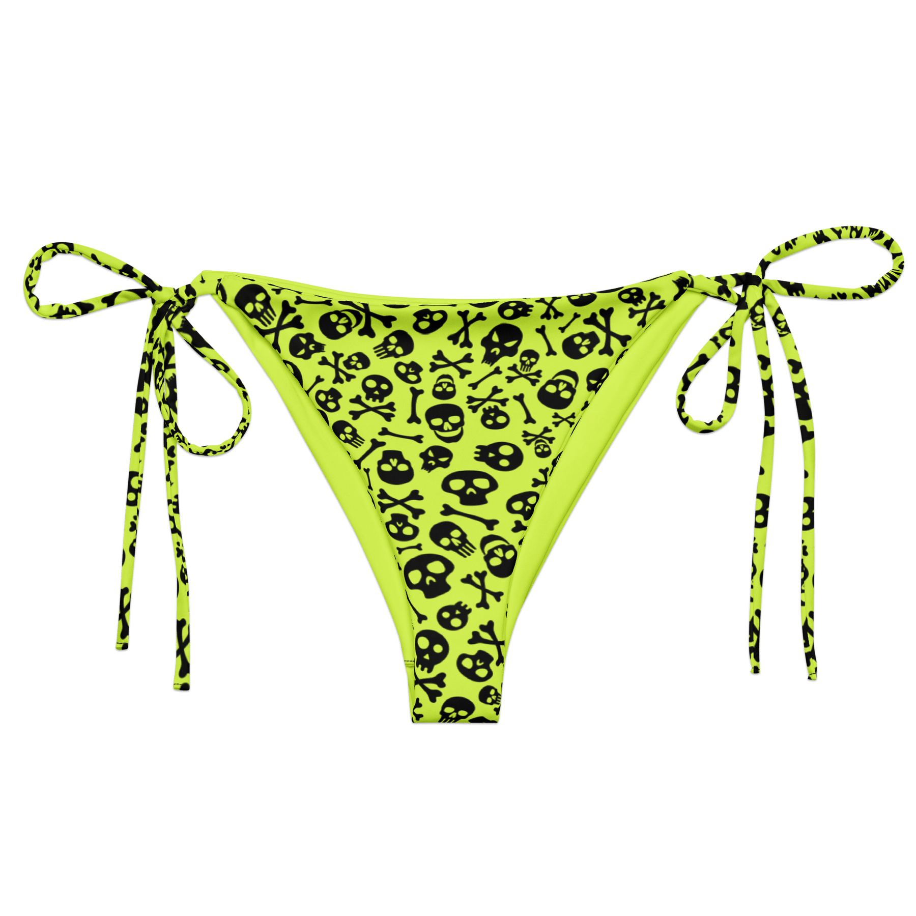 Lime Bones String Bikini Bottom - Goth Cloth Co.8235473_16575