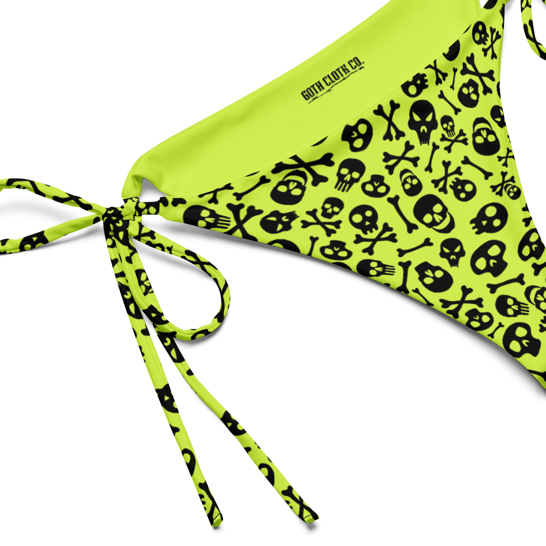 Lime Bones String Bikini Bottom - Goth Cloth Co.8235473_16575