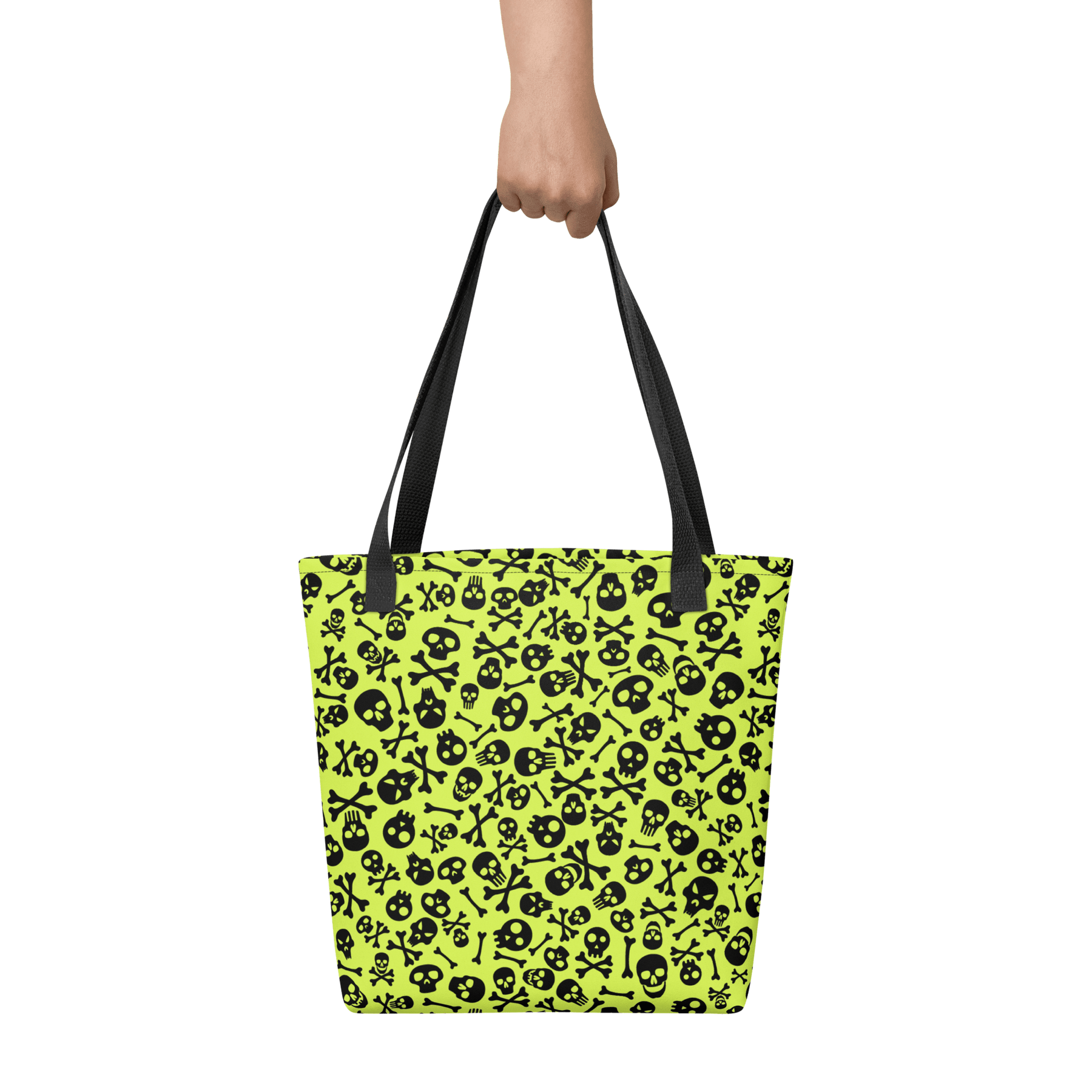 Lime Bones Tote bag - Goth Cloth Co.2327052_4533