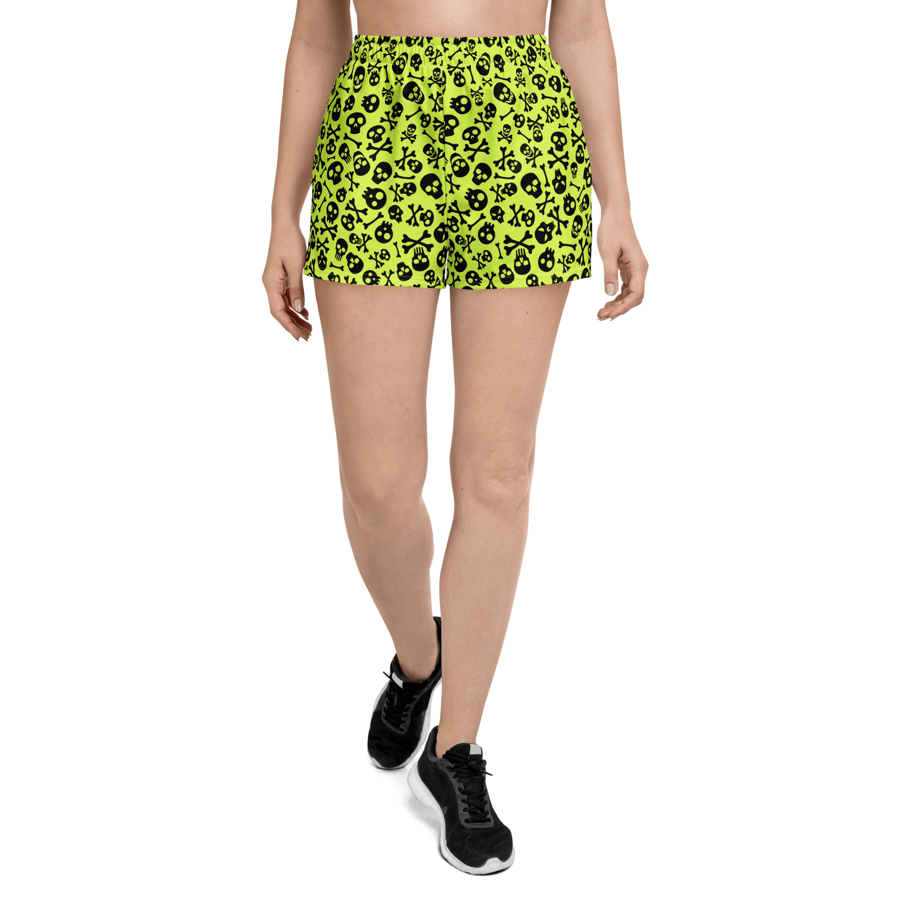 Lime Bones Unisex Swim Trunks - Goth Cloth Co.2275700_9804