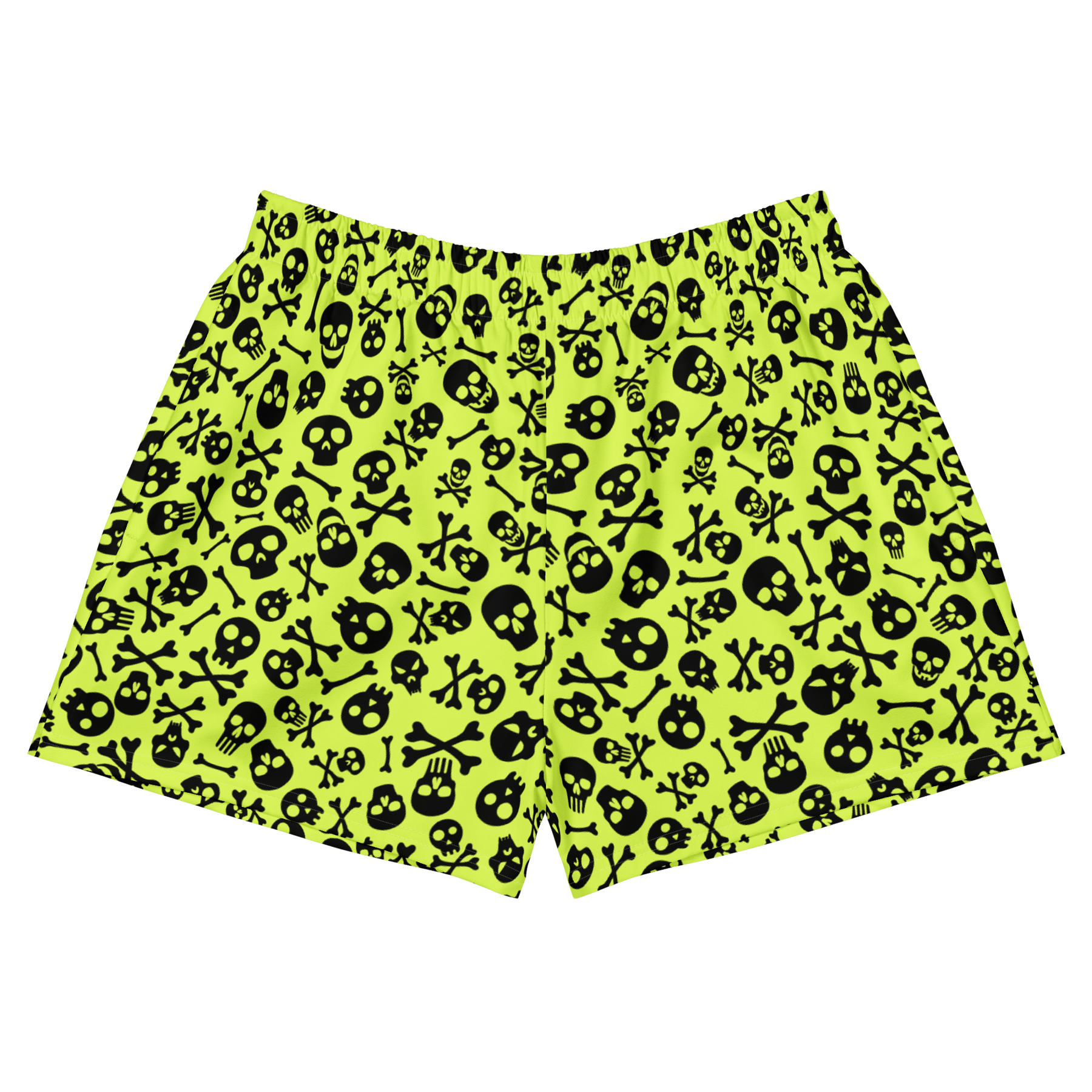 Lime Bones Unisex Swim Trunks - Goth Cloth Co.2275700_9804