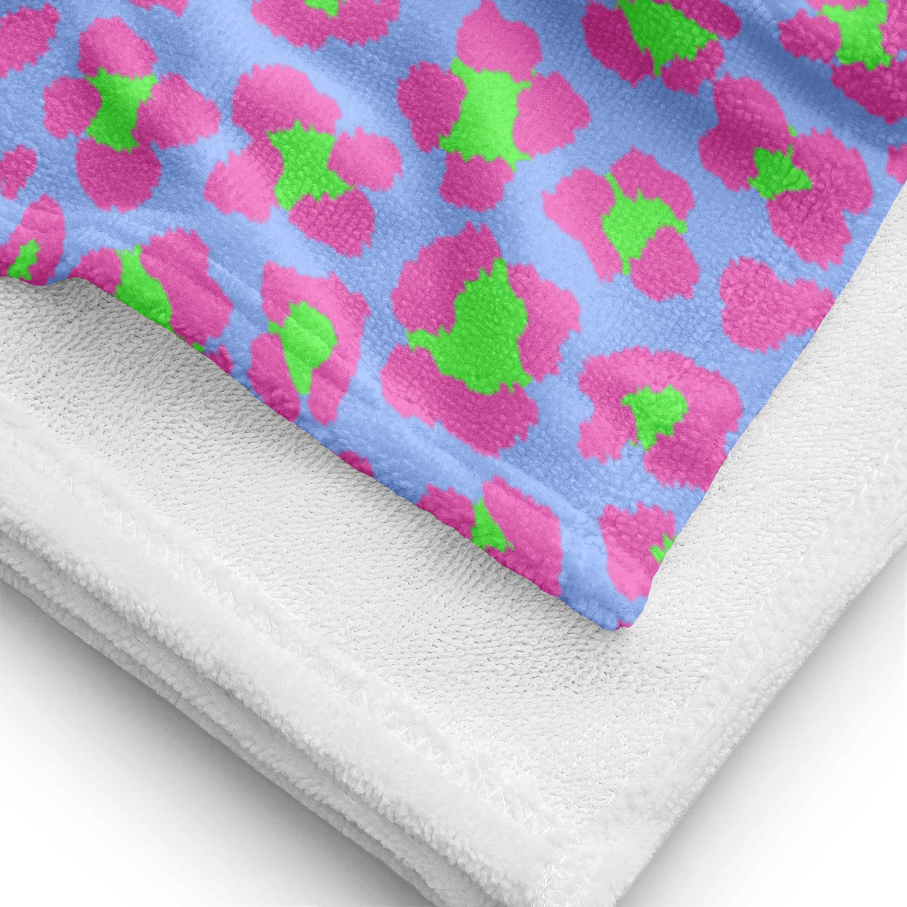 Lime Leopard Beach Towel - Goth Cloth Co.5518887_8874