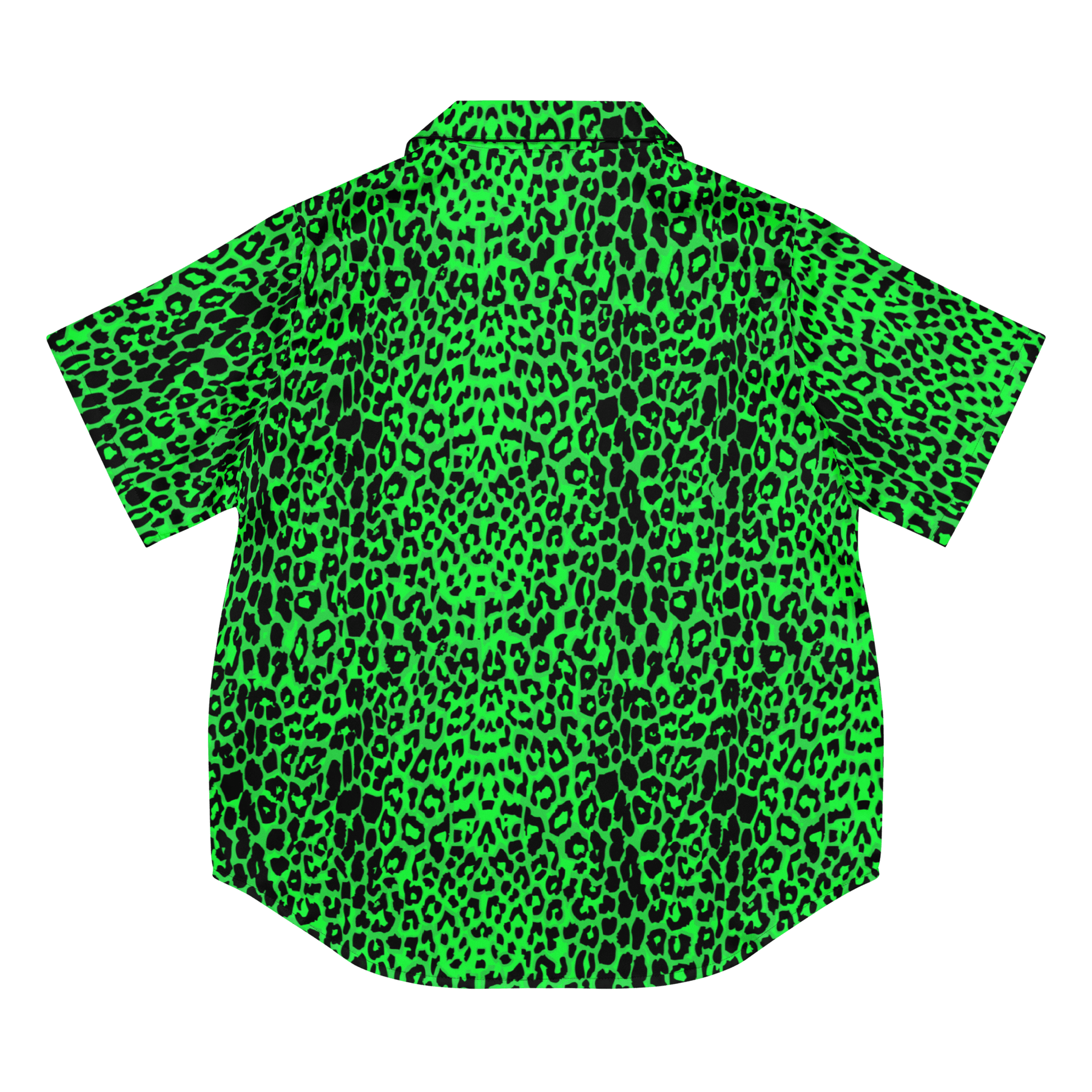 Lime Leopard Silky Pajama Top - Goth Cloth Co.7829852_20964