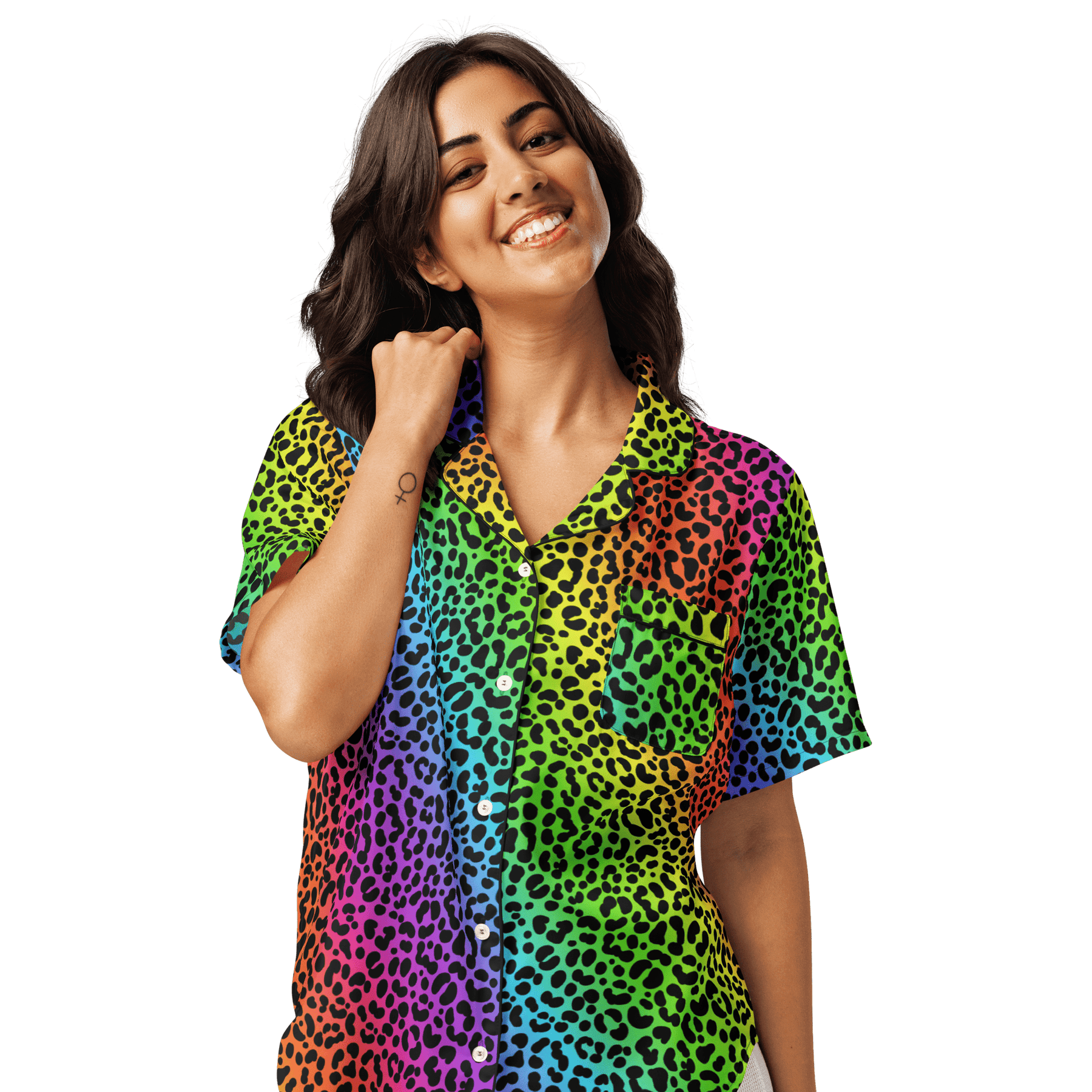 Lisa Freak Silky Pajama Top - Goth Cloth Co.4516926_20964