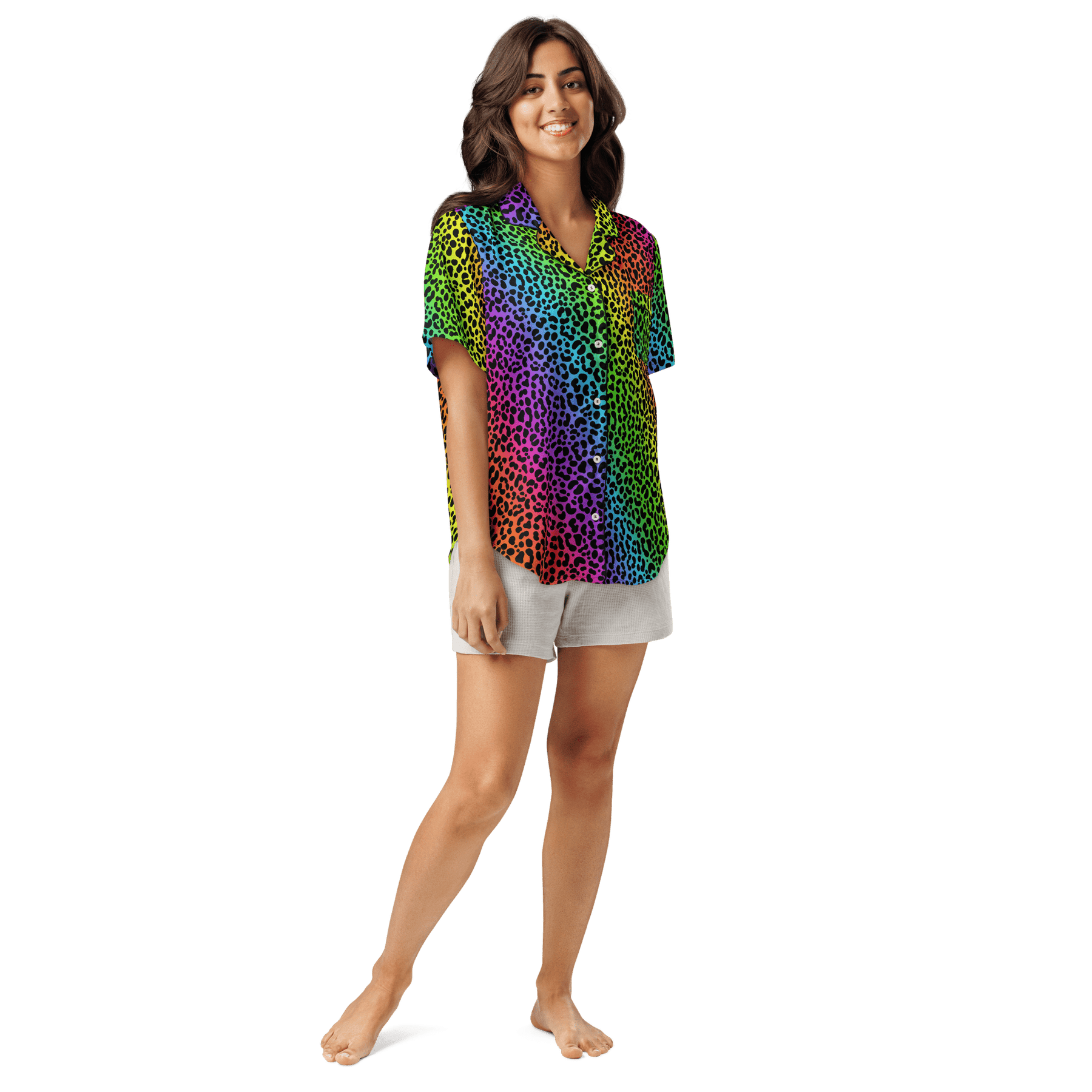 Lisa Freak Silky Pajama Top - Goth Cloth Co.4516926_20964