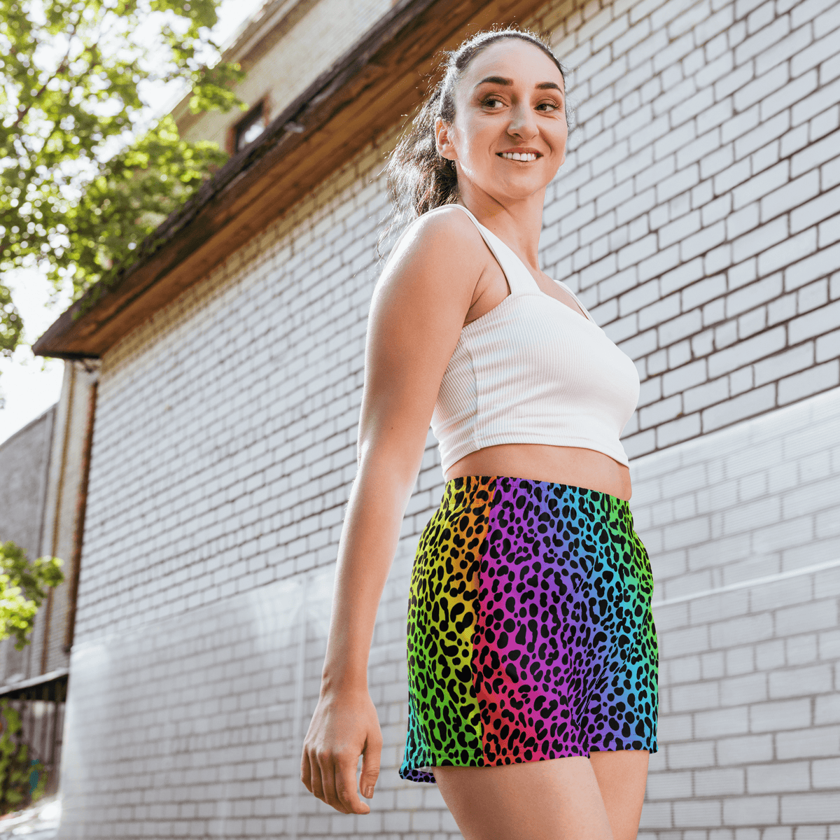 Lisa Freak Unisex Unlined Swim Trunks - Goth Cloth Co.2338054_9804