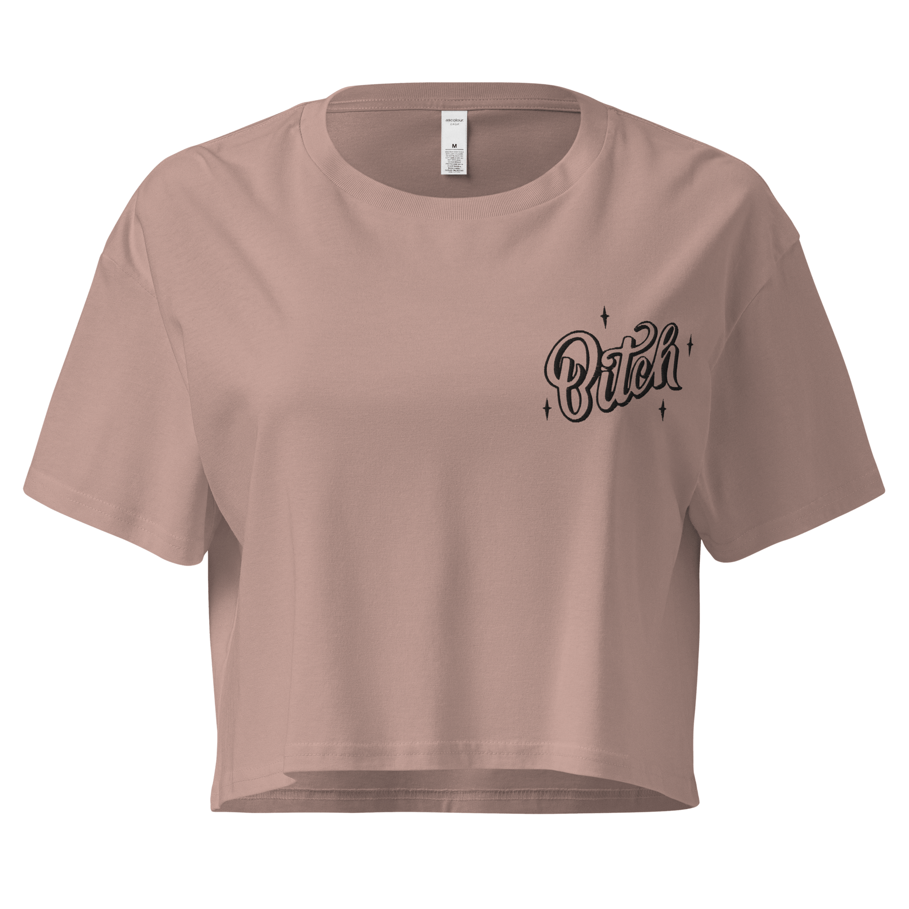 Magical Bitch Embroidered Crop Top - Goth Cloth Co.6415242_16119