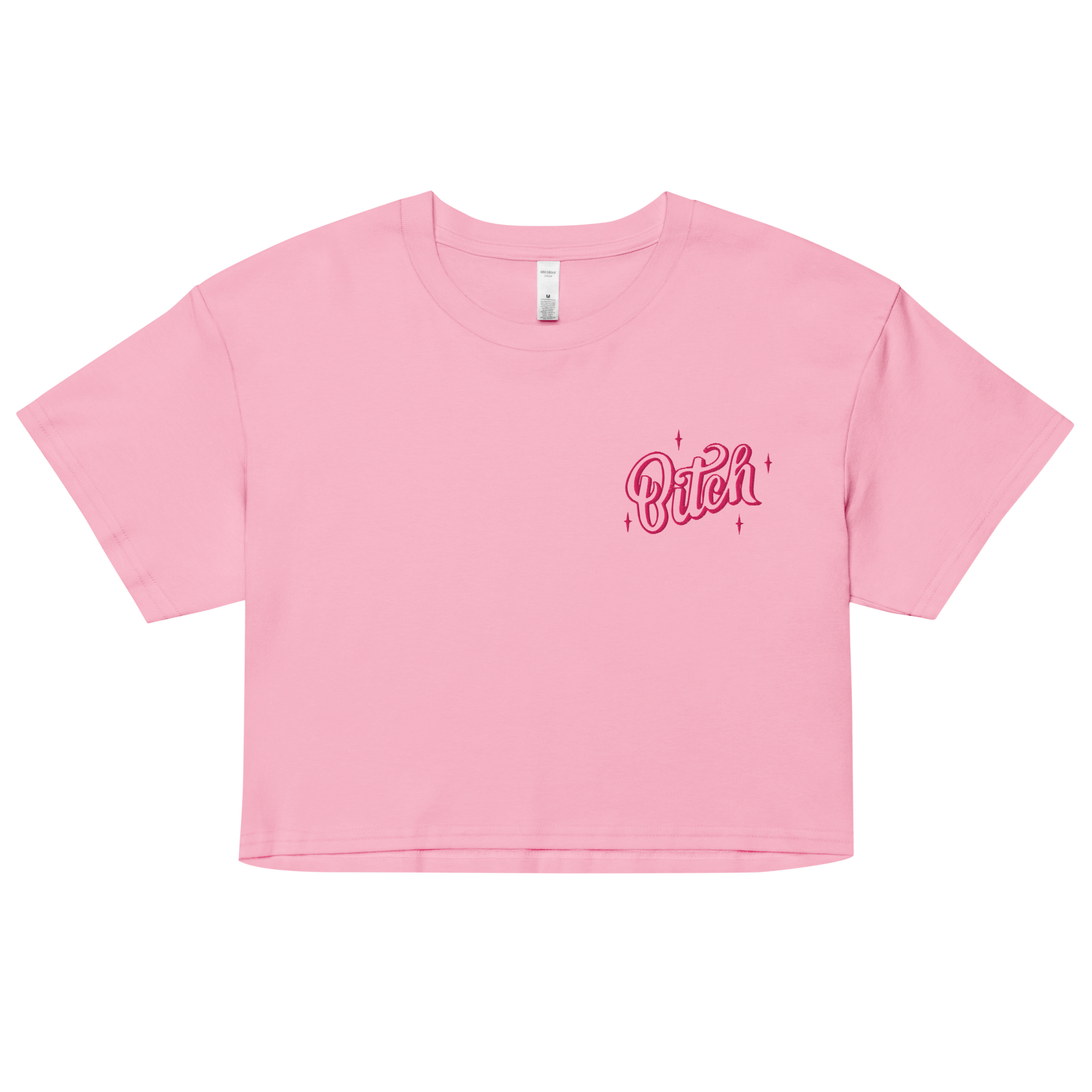 Magical Bitch Embroidered Crop Top - Goth Cloth Co.6415242_17240