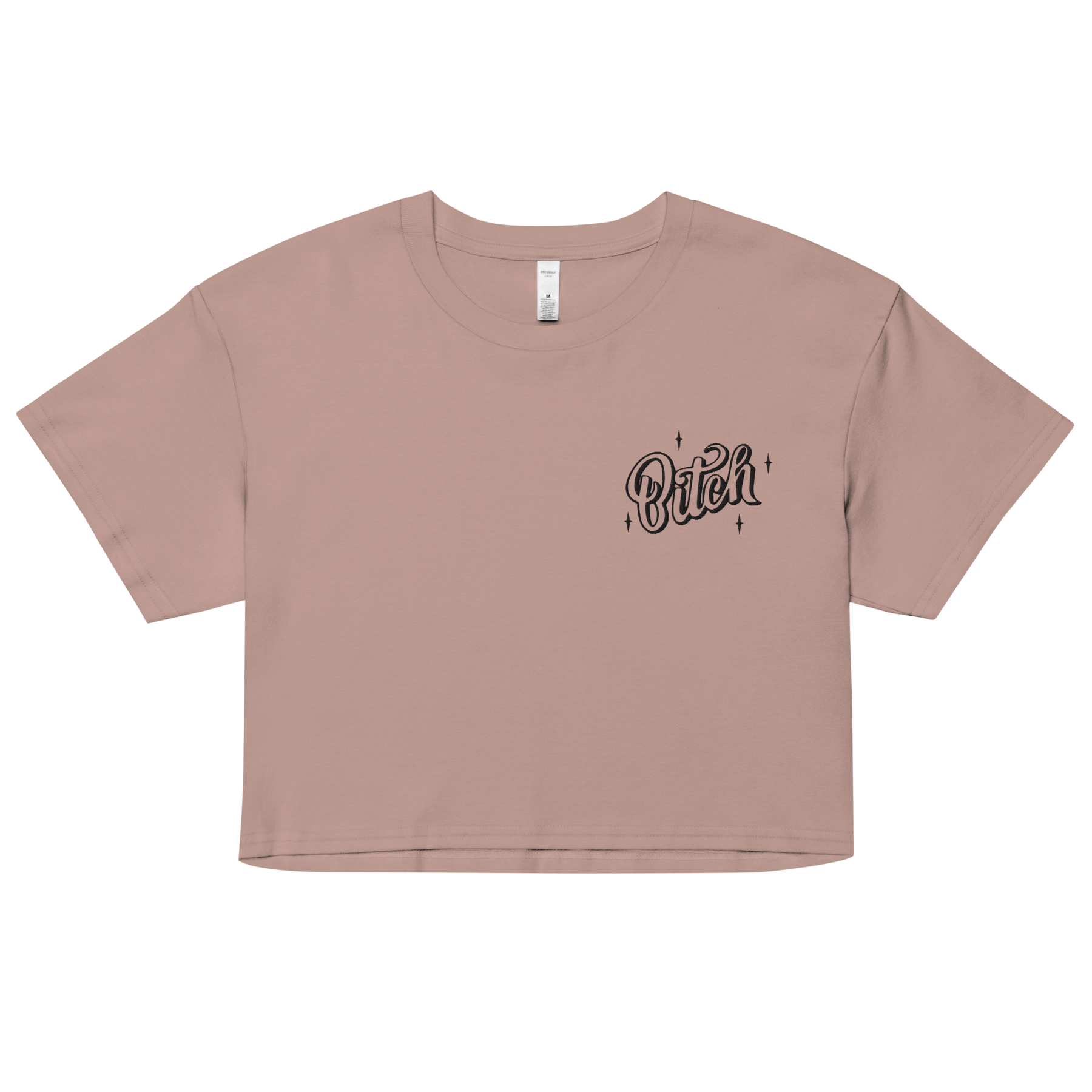 Magical Bitch Embroidered Crop Top - Goth Cloth Co.8667921_17250