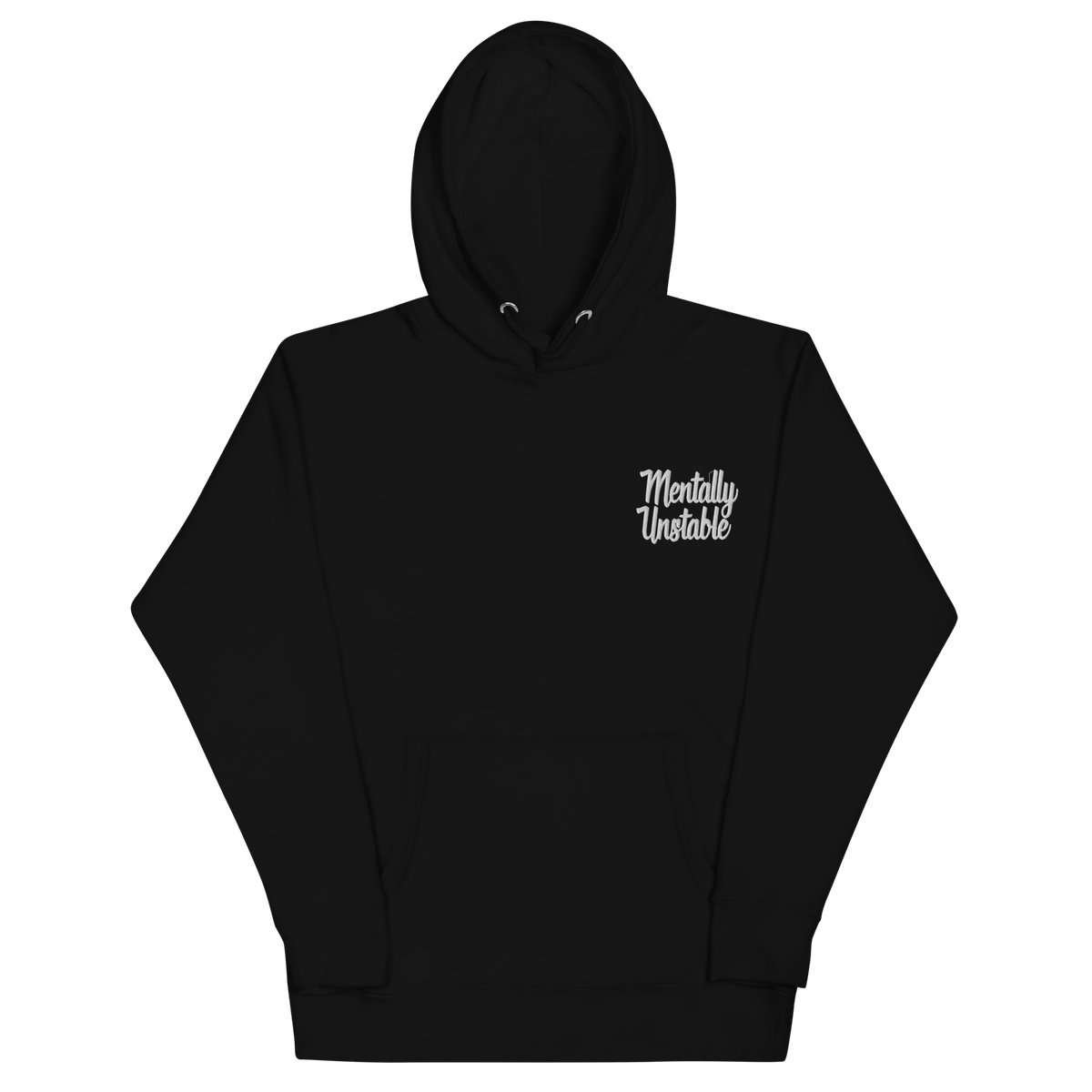 Mentally Unstable Embroidered Hoodie - Goth Cloth Co.3204287_10779