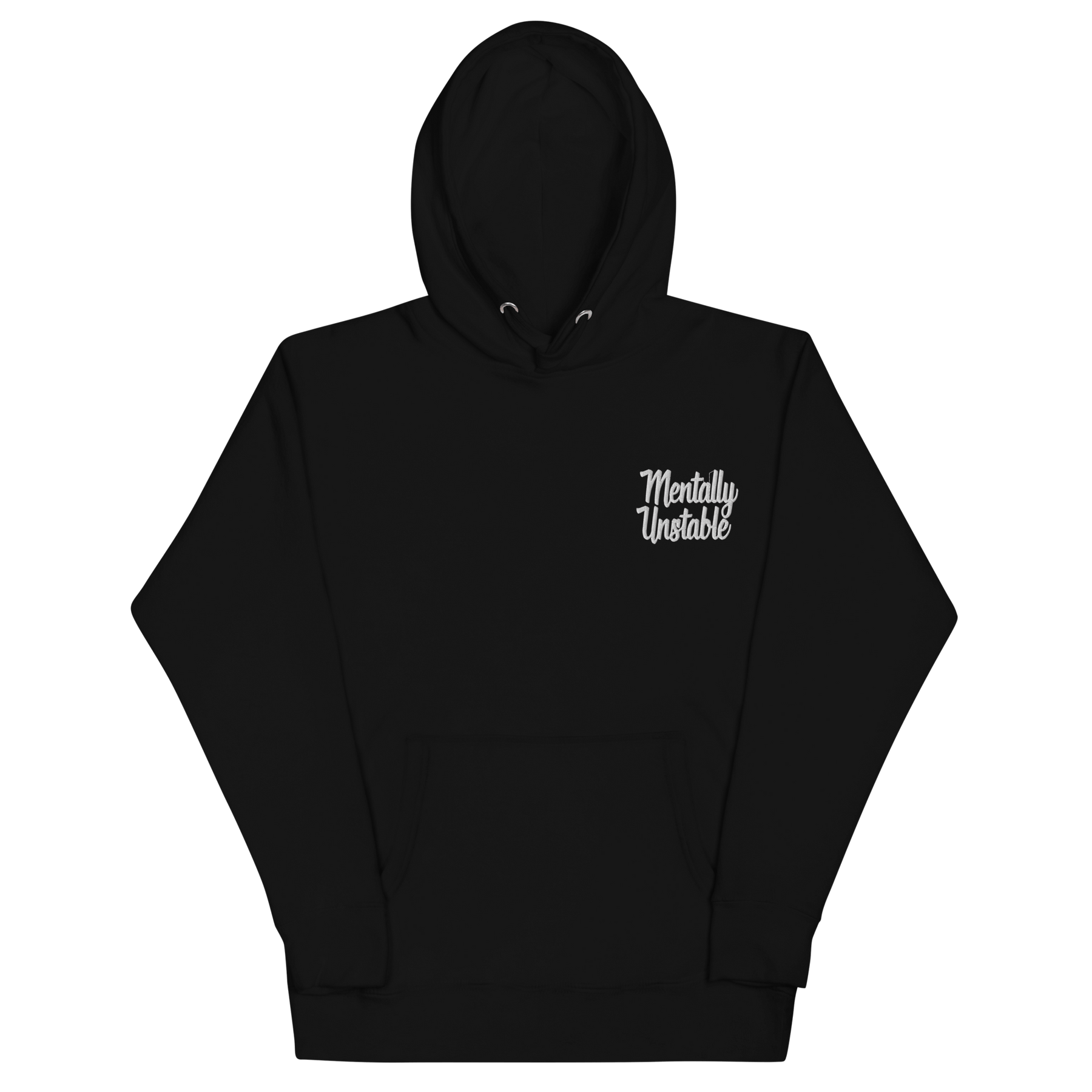 Mentally Unstable Embroidered Hoodie - Goth Cloth Co.3204287_10779