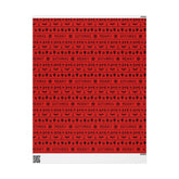 Merry Gothmas Red Spooky Gift Wrap - Goth Cloth Co.Home Decor30002343907502758631