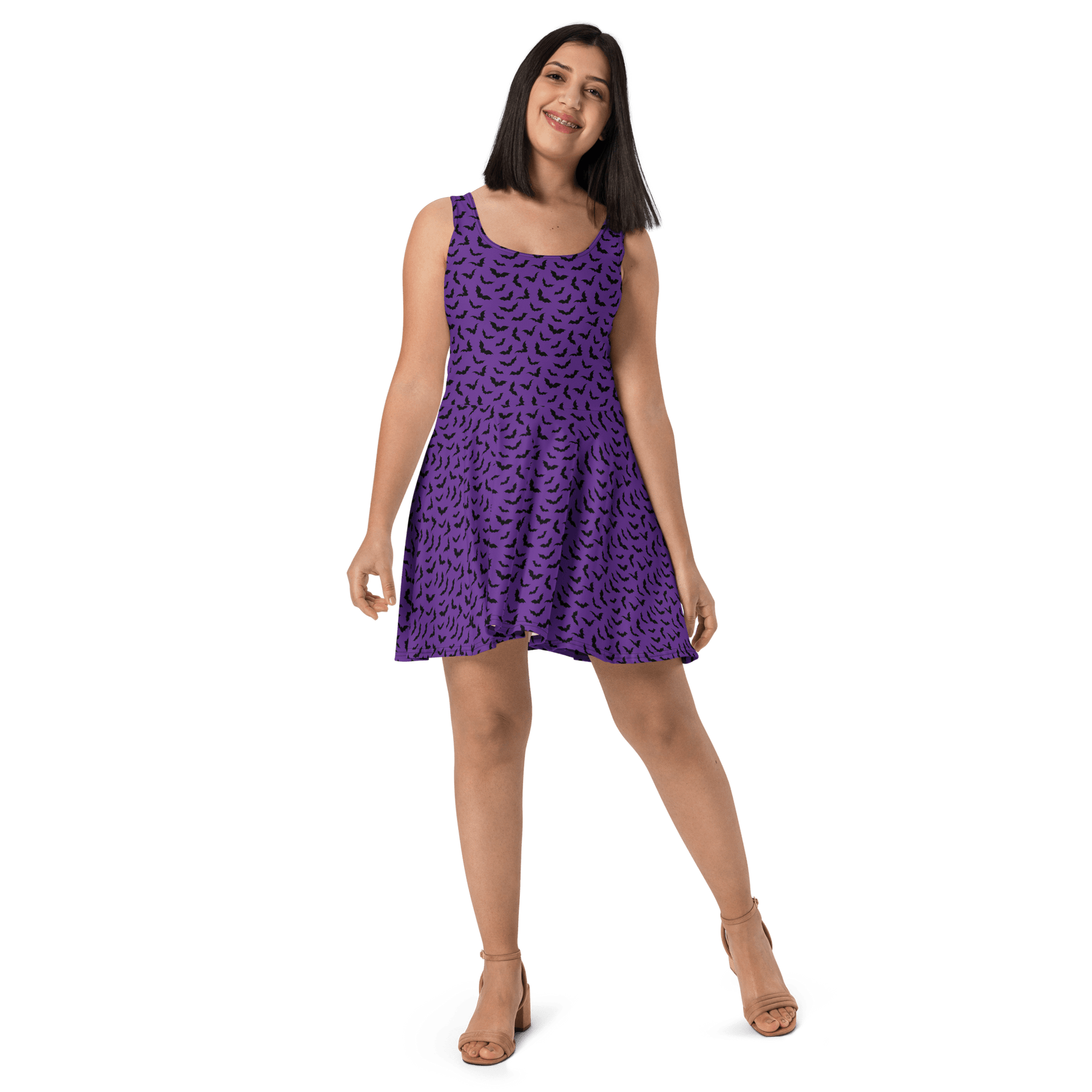 Midnight Bats Skater Dress - Goth Cloth Co.9563698_9613