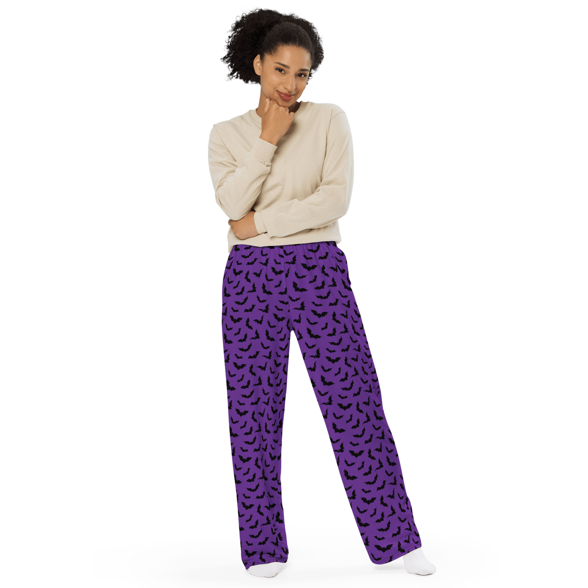 Midnight Bats Unisex Lounge Pants - Goth Cloth Co.2209196_15513