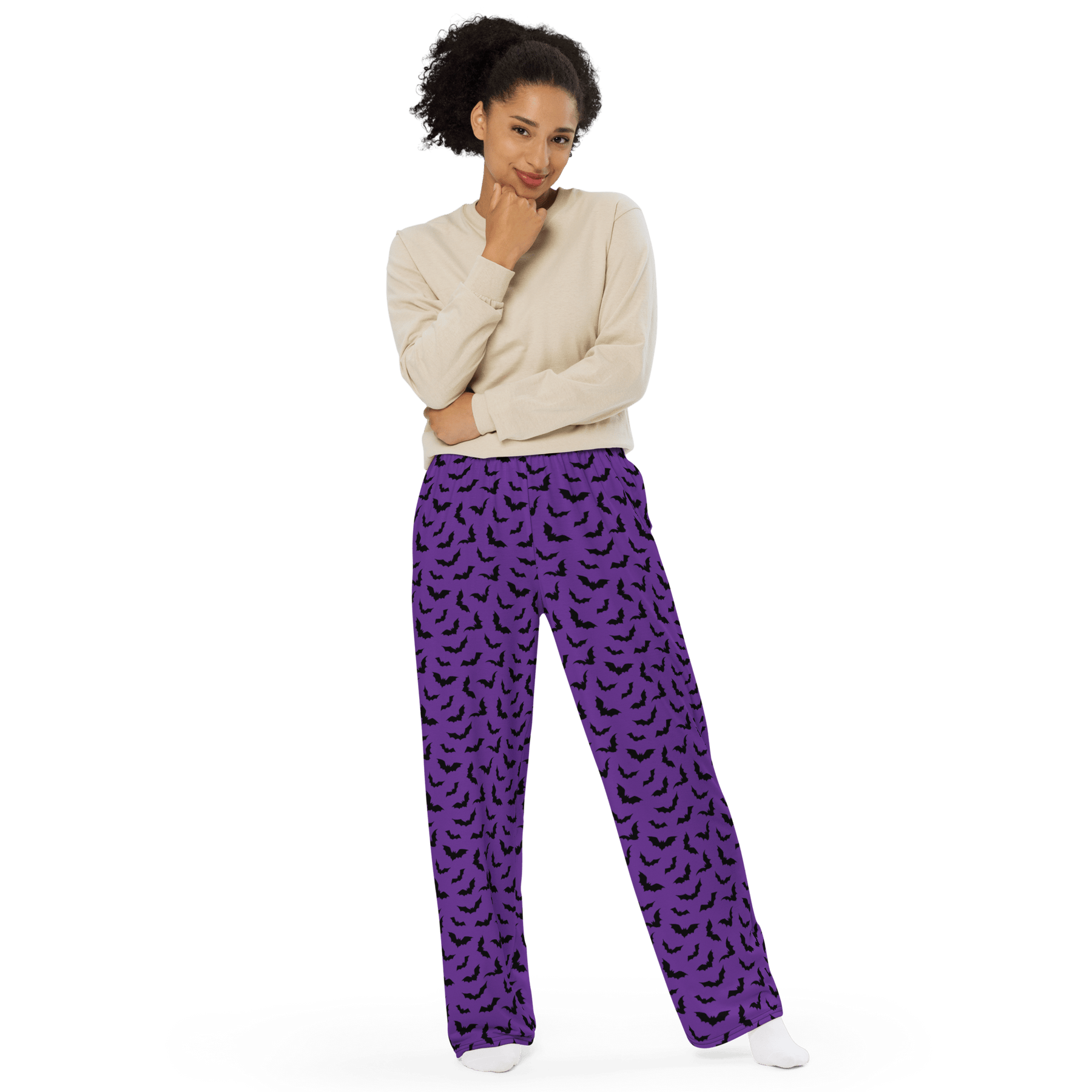 Midnight Bats Unisex Lounge Pants - Goth Cloth Co.2209196_15513