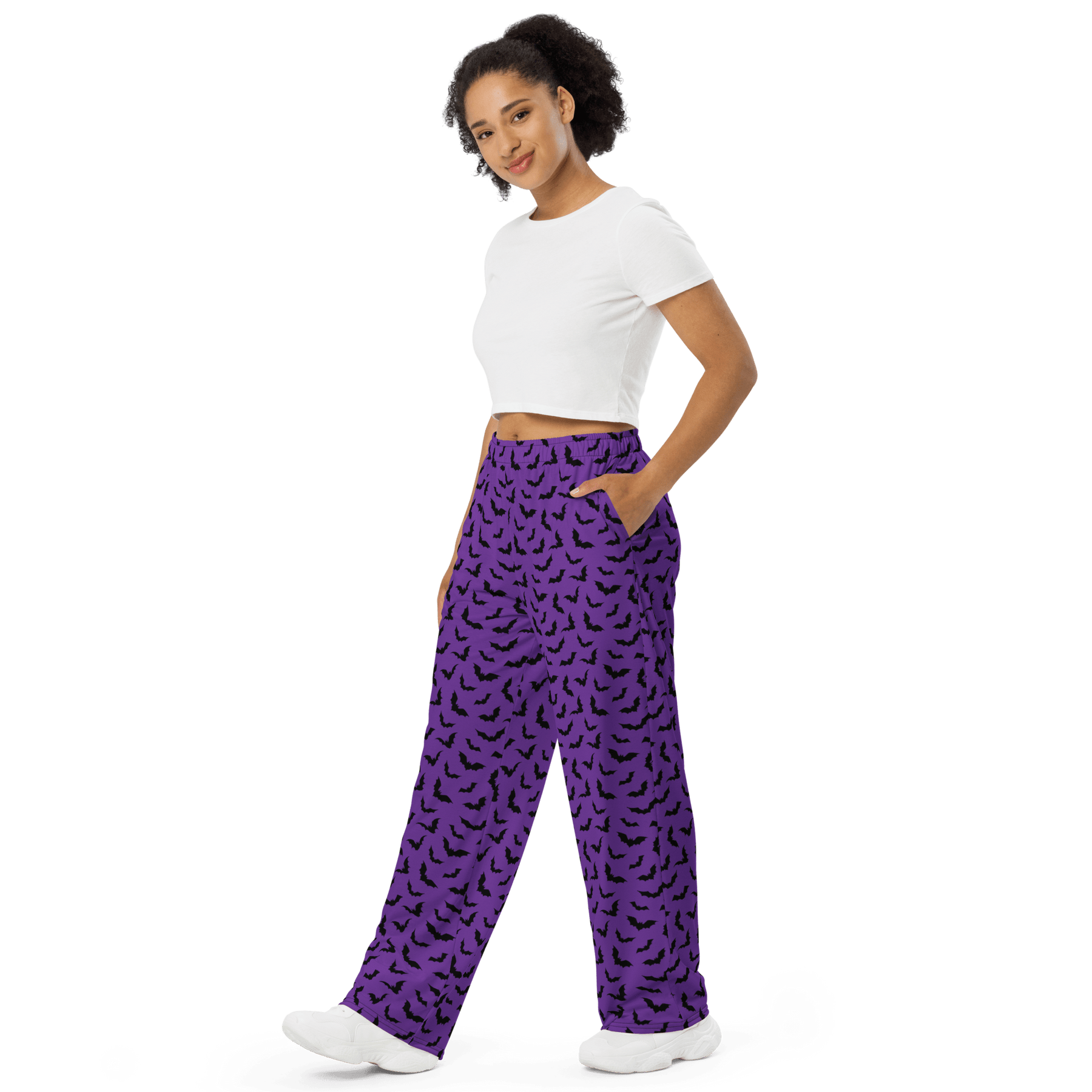 Midnight Bats Unisex Lounge Pants - Goth Cloth Co.2209196_15513