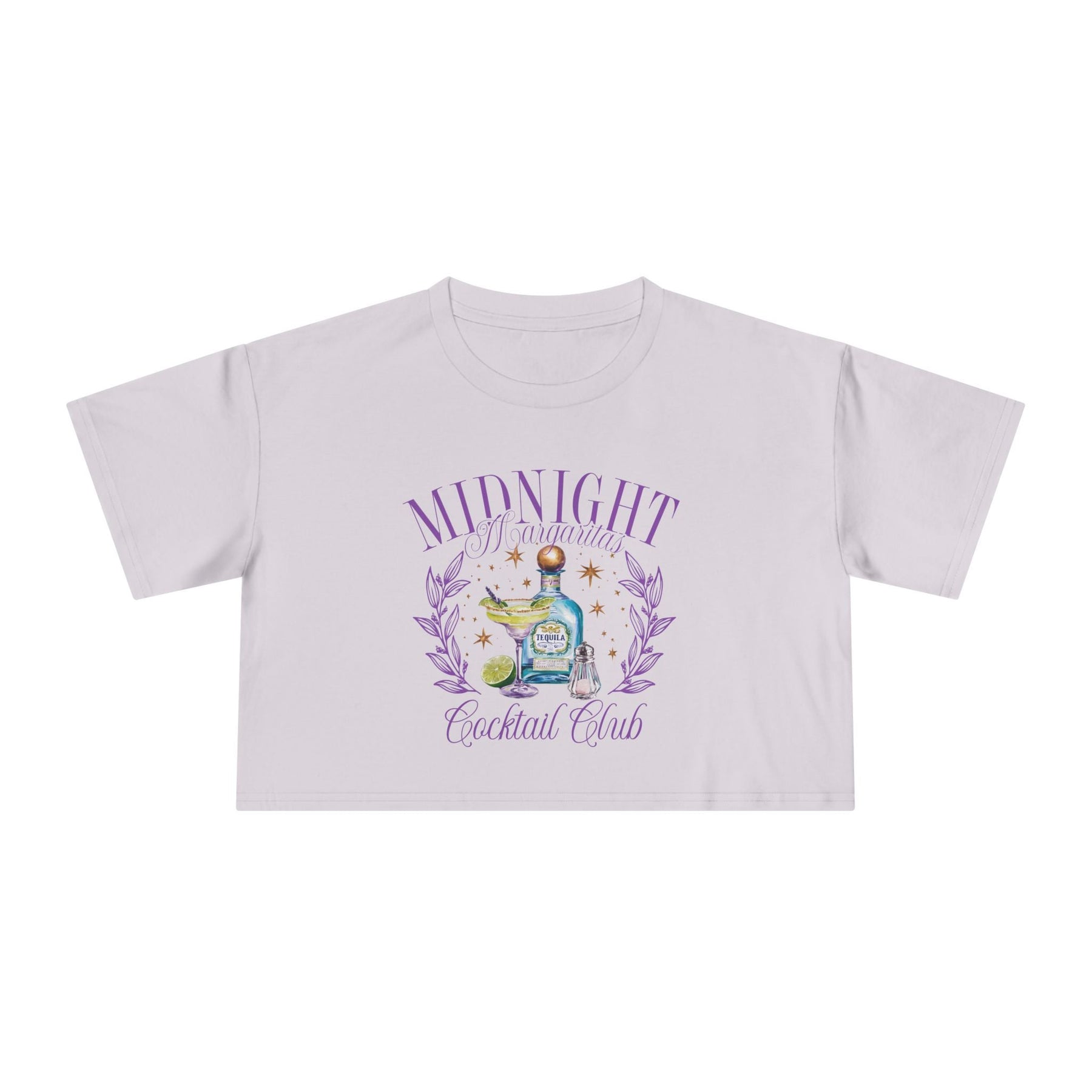 Midnight Margaritas Cocktail Club Crop Top - Goth Cloth Co.T-Shirt17661057480100816801