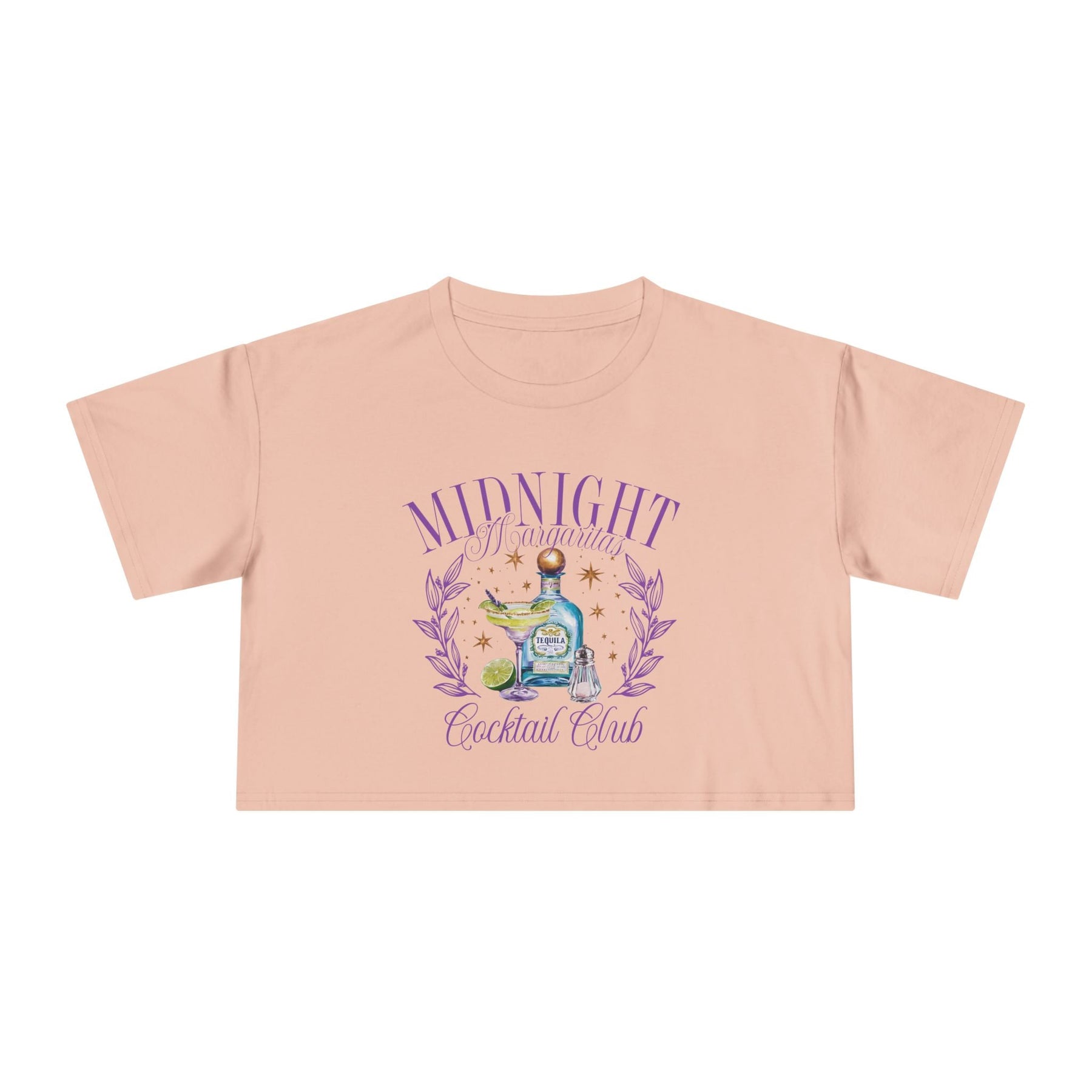 Midnight Margaritas Cocktail Club Crop Top - Goth Cloth Co.T-Shirt20013314408946410473