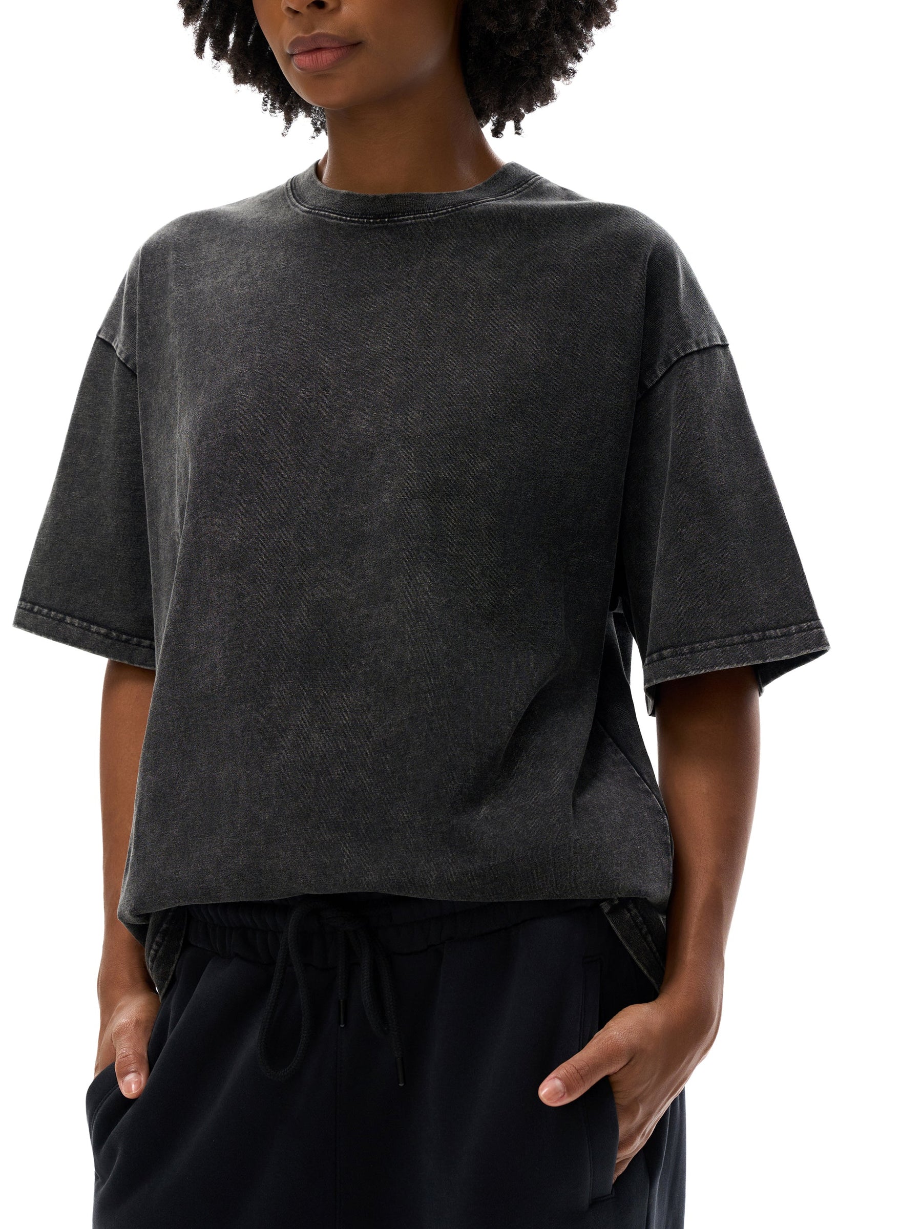 Midnight Spook Show Vintage Halloween Acid Wash T-Shirt - Goth Cloth Co.250806PODPQ0443016