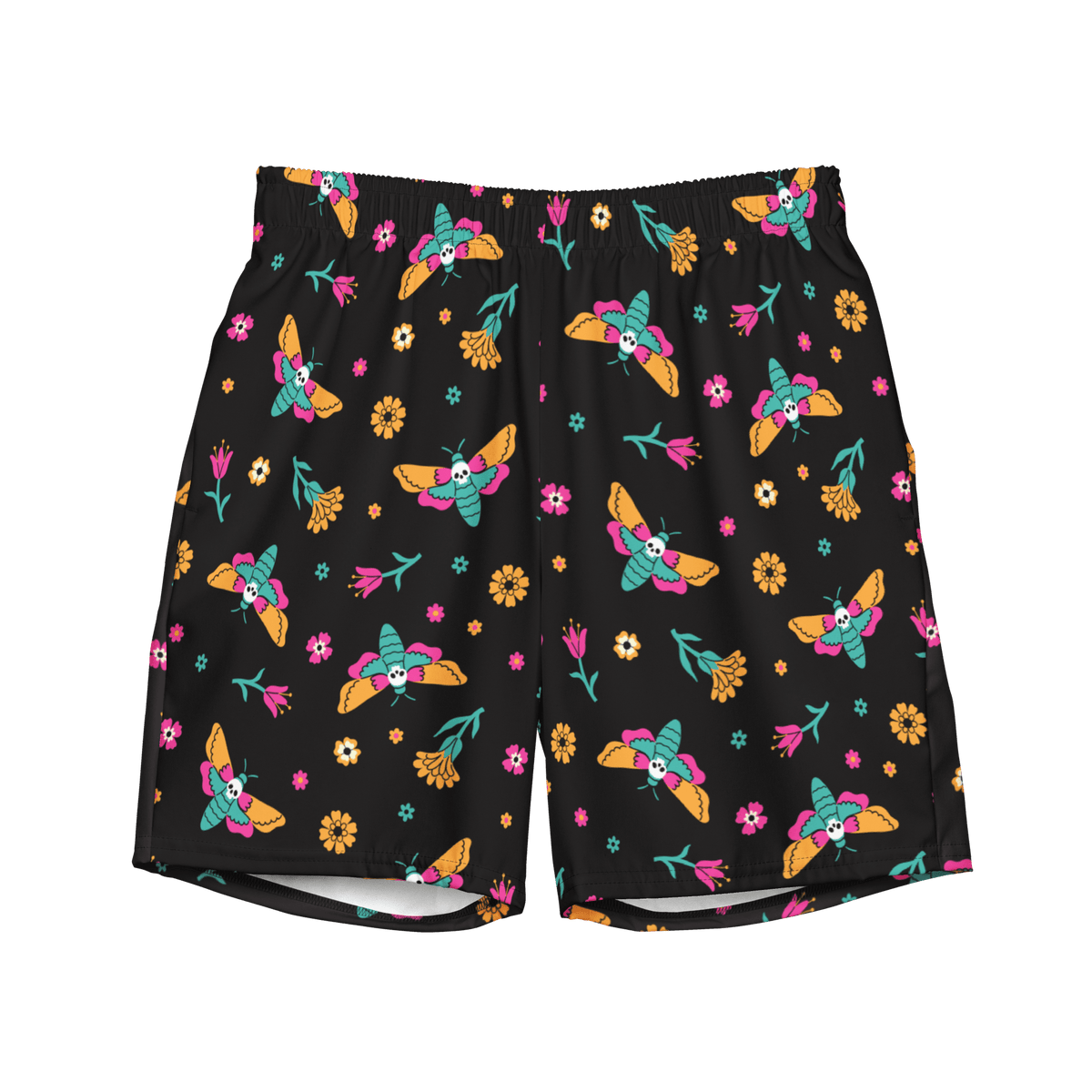 Moth Magic Men's Lined Swim Trunks - Goth Cloth Co.6051836_14636