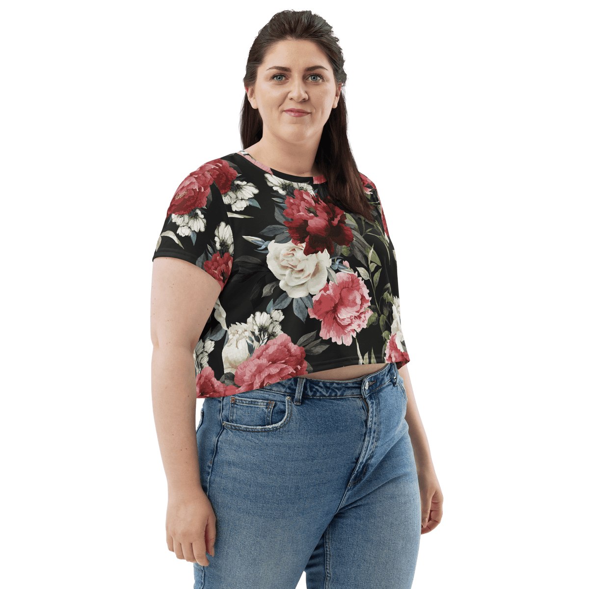 Mourning Rose Crop Top - Goth Cloth Co.4312898_9340