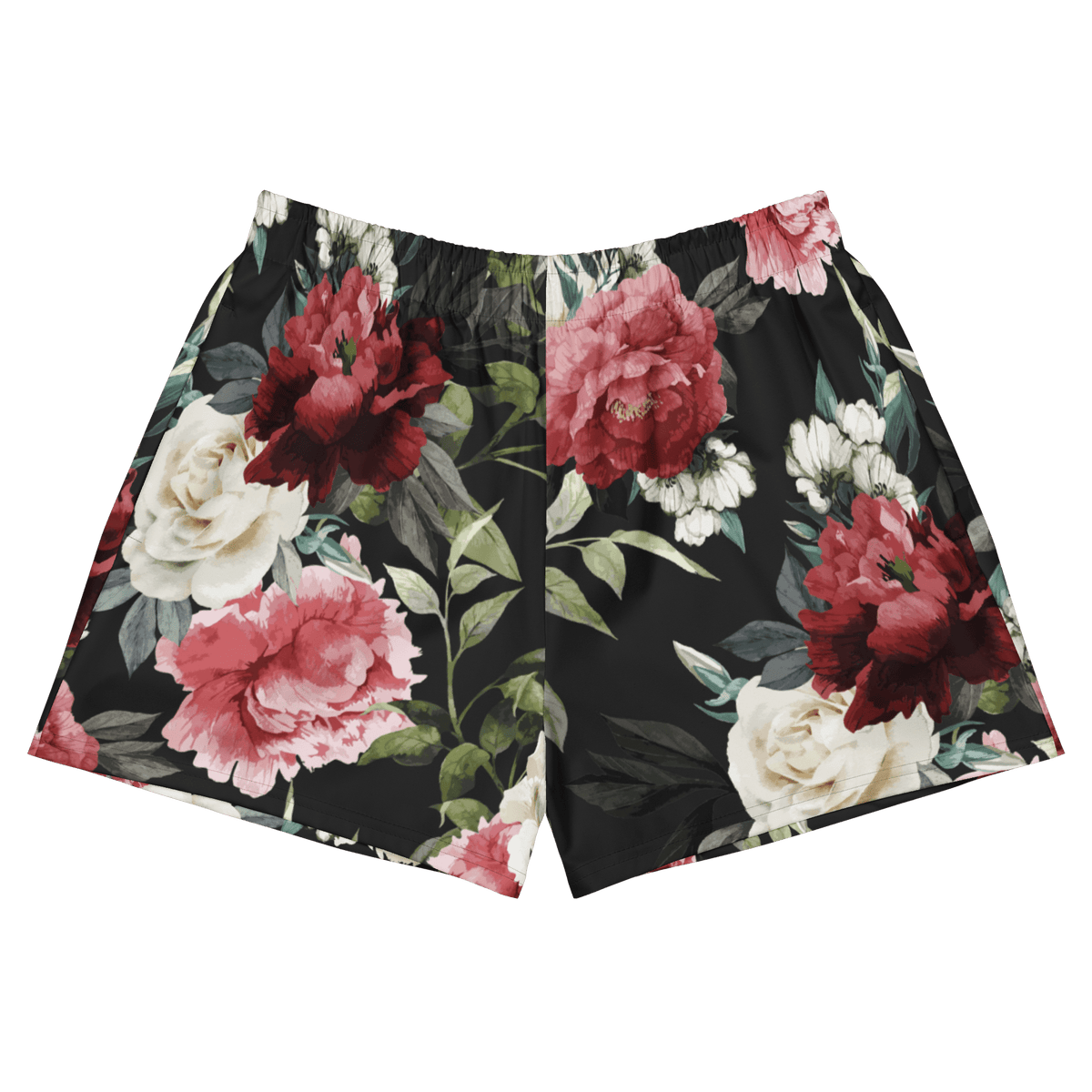 Mourning Rose Unisex Unlined Swim Trunks - Goth Cloth Co.4698917_9804