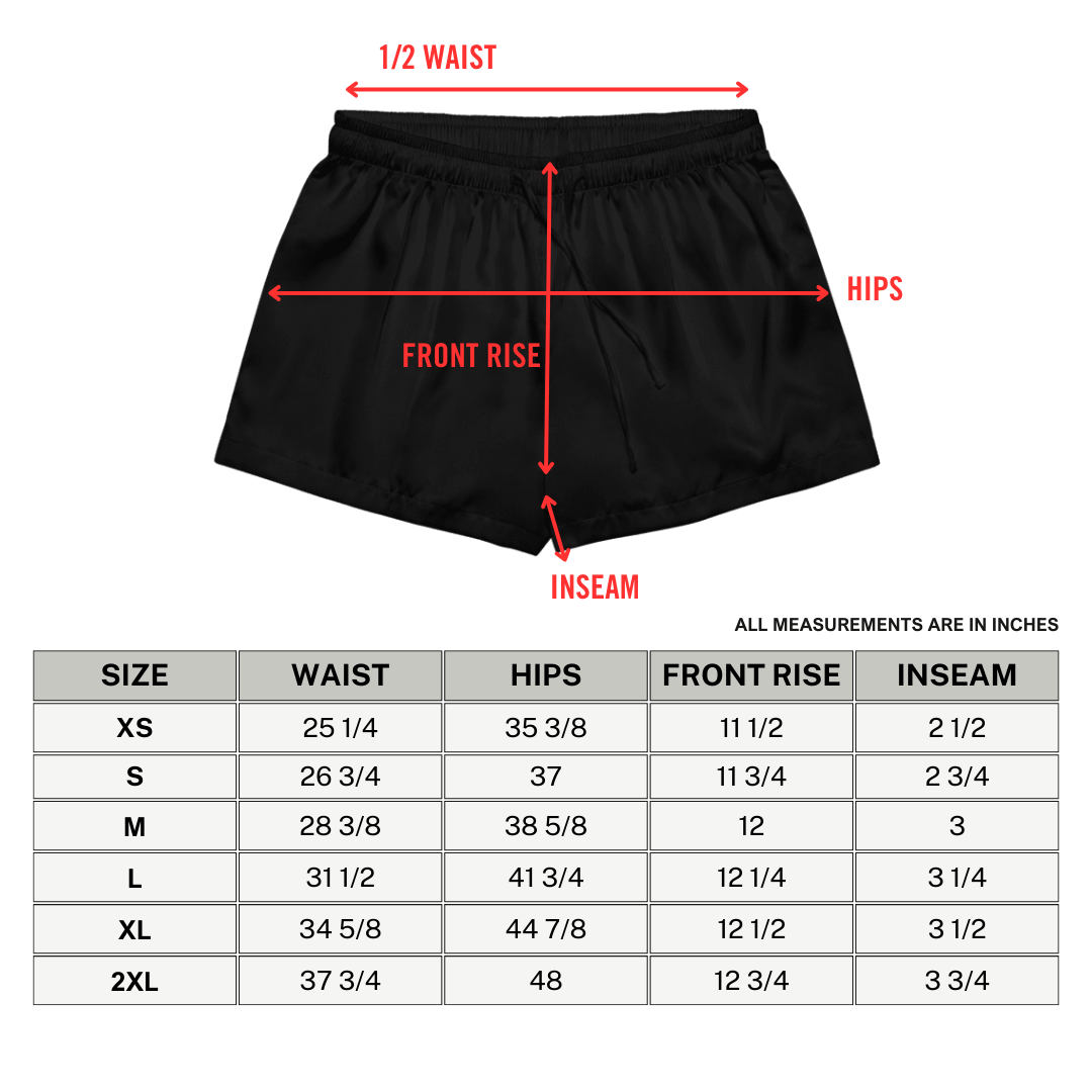Murder Ink Silky Pajama Shorts - Goth Cloth Co.3519867_20988
