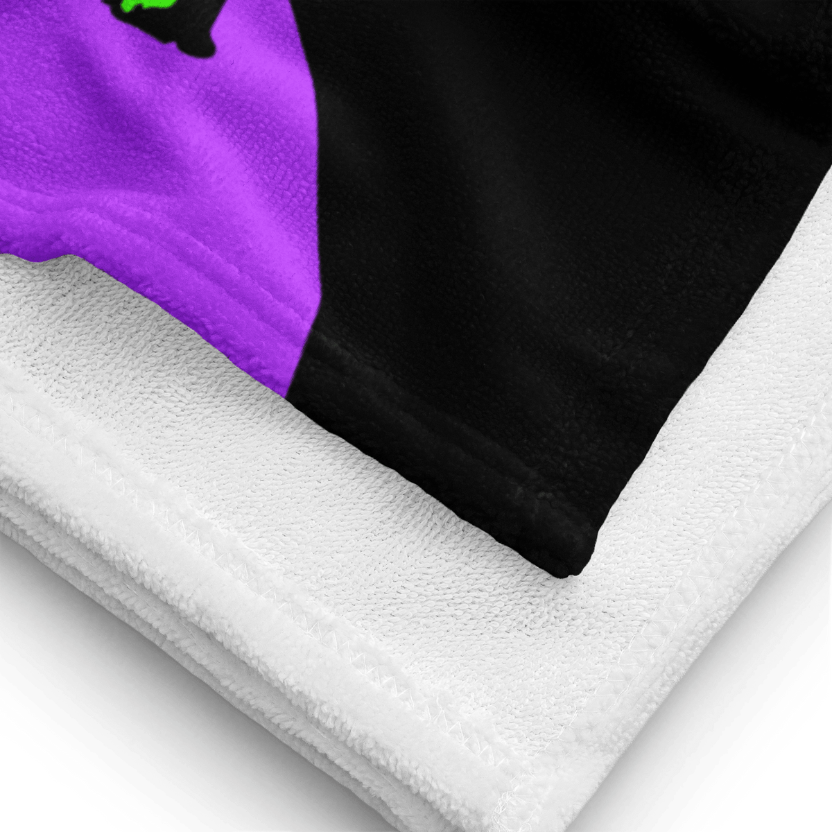 Neon Frankenstein Towel - Goth Cloth Co.5936890_8874