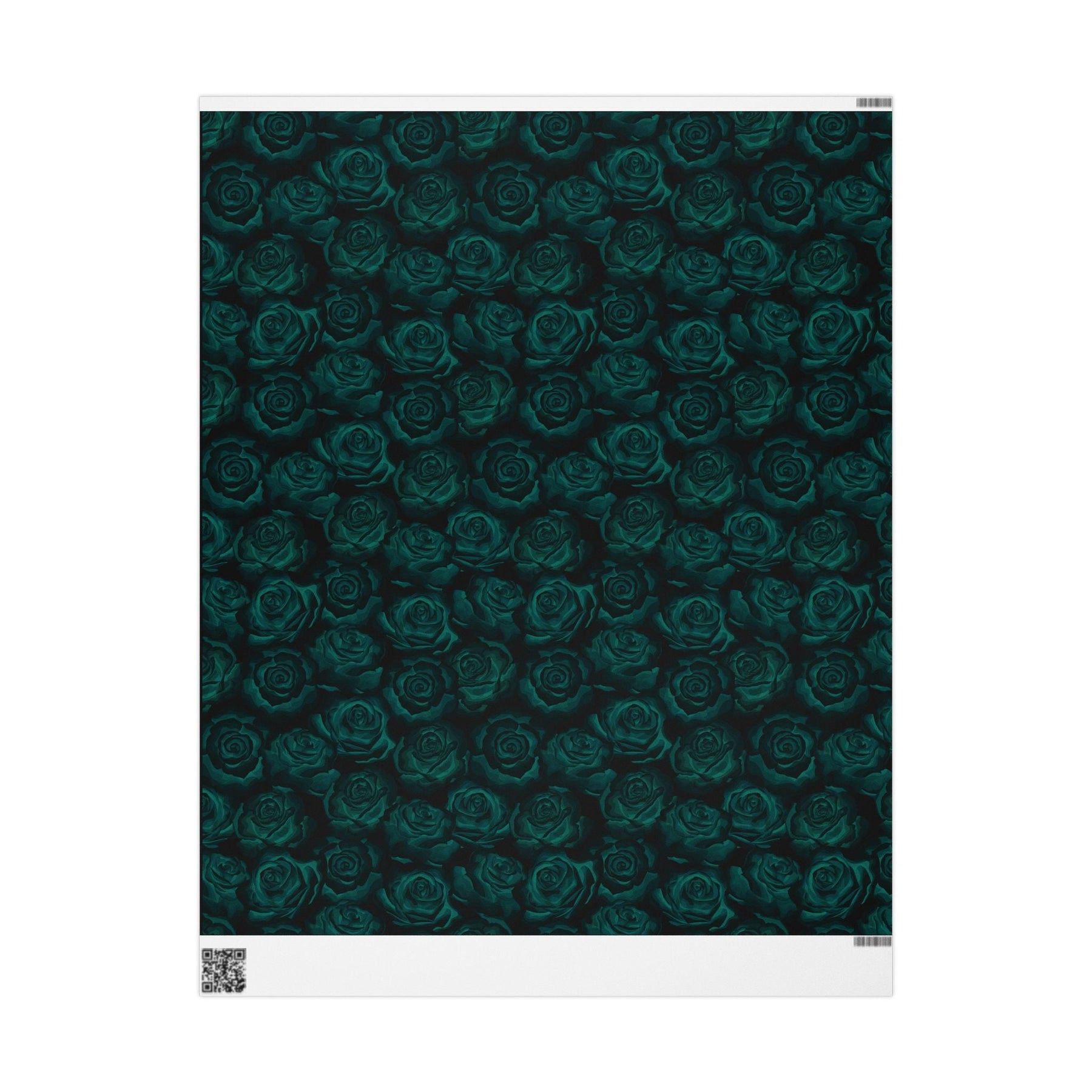 Neon Roses Gothic Spooky Gift Wrap - Goth Cloth Co.Home Decor33342437013995002063