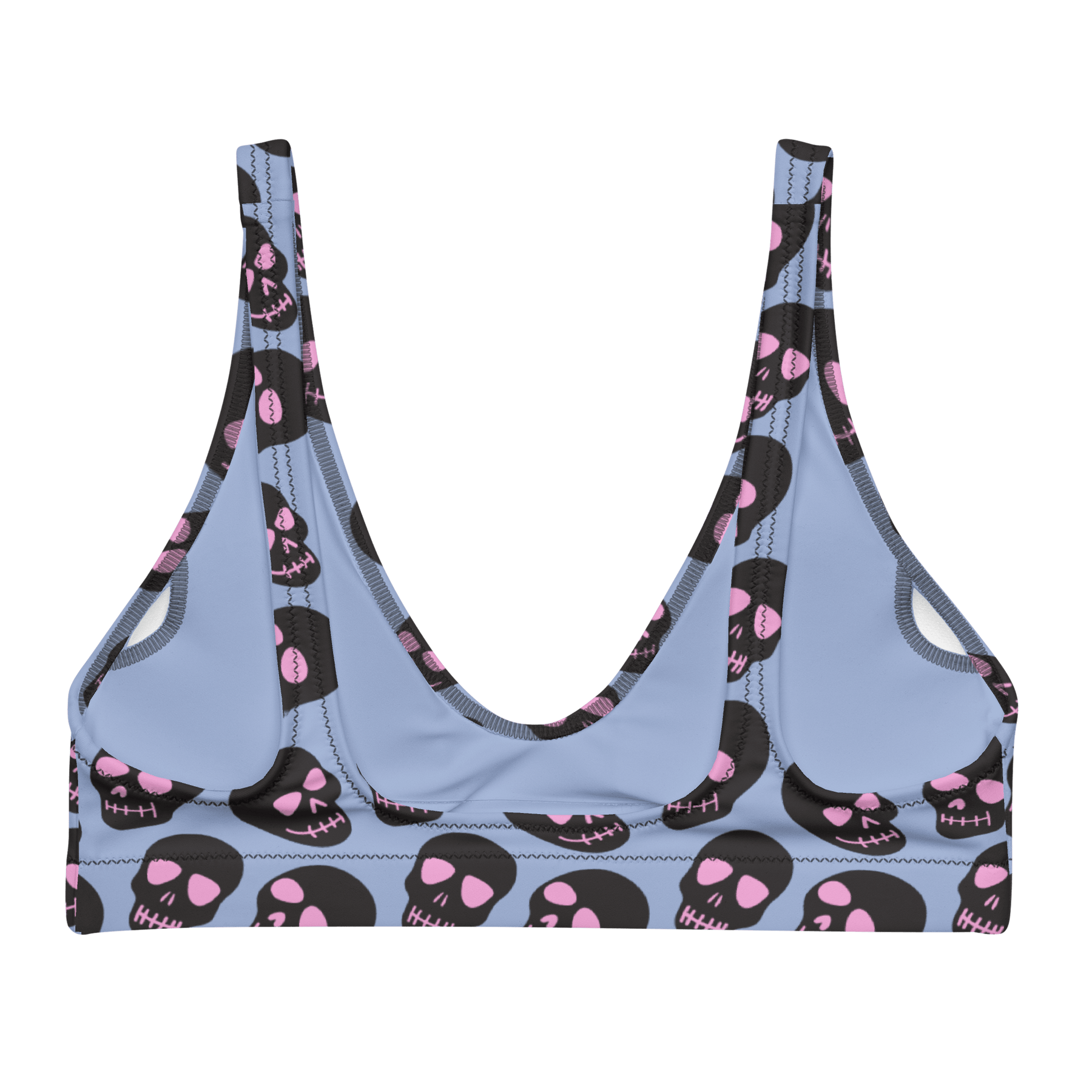 Neon Skull Sport Bikini Top - Goth Cloth Co.5091778_12035