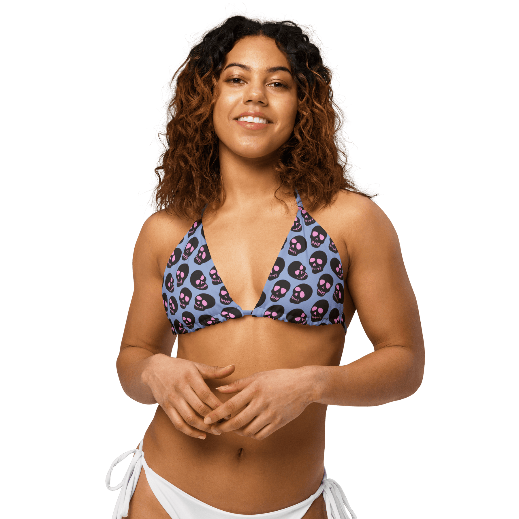 Neon Skull String Bikini Top - Goth Cloth Co.1106480_16564