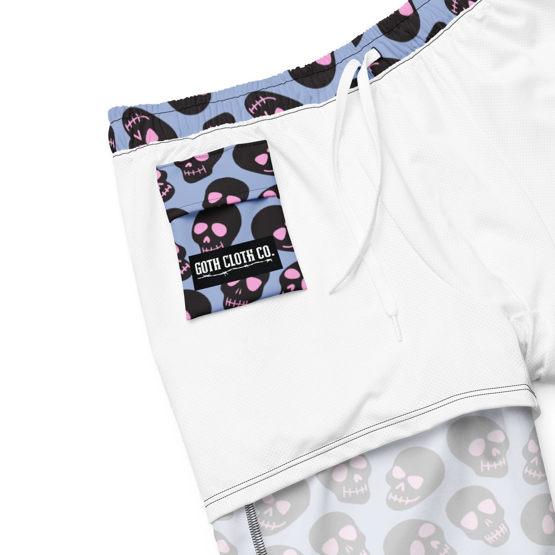 Neon Skull Swim Trunks - Goth Cloth Co.1429716_14636