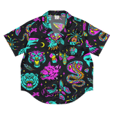 Neon Traditional Silky Pajama Top - Goth Cloth Co.7553824_20964