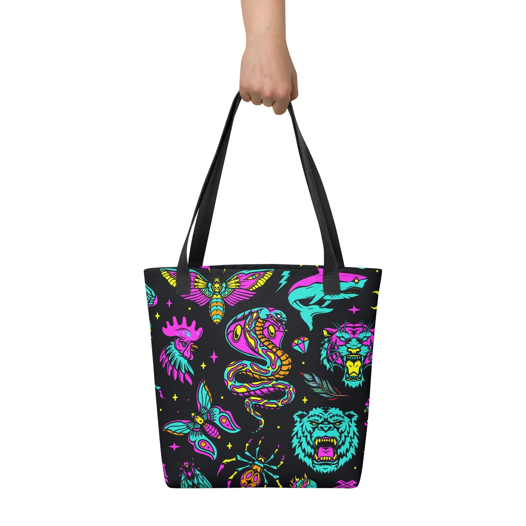 Neon Traditional Tote Bag - Goth Cloth Co.9161141_4533